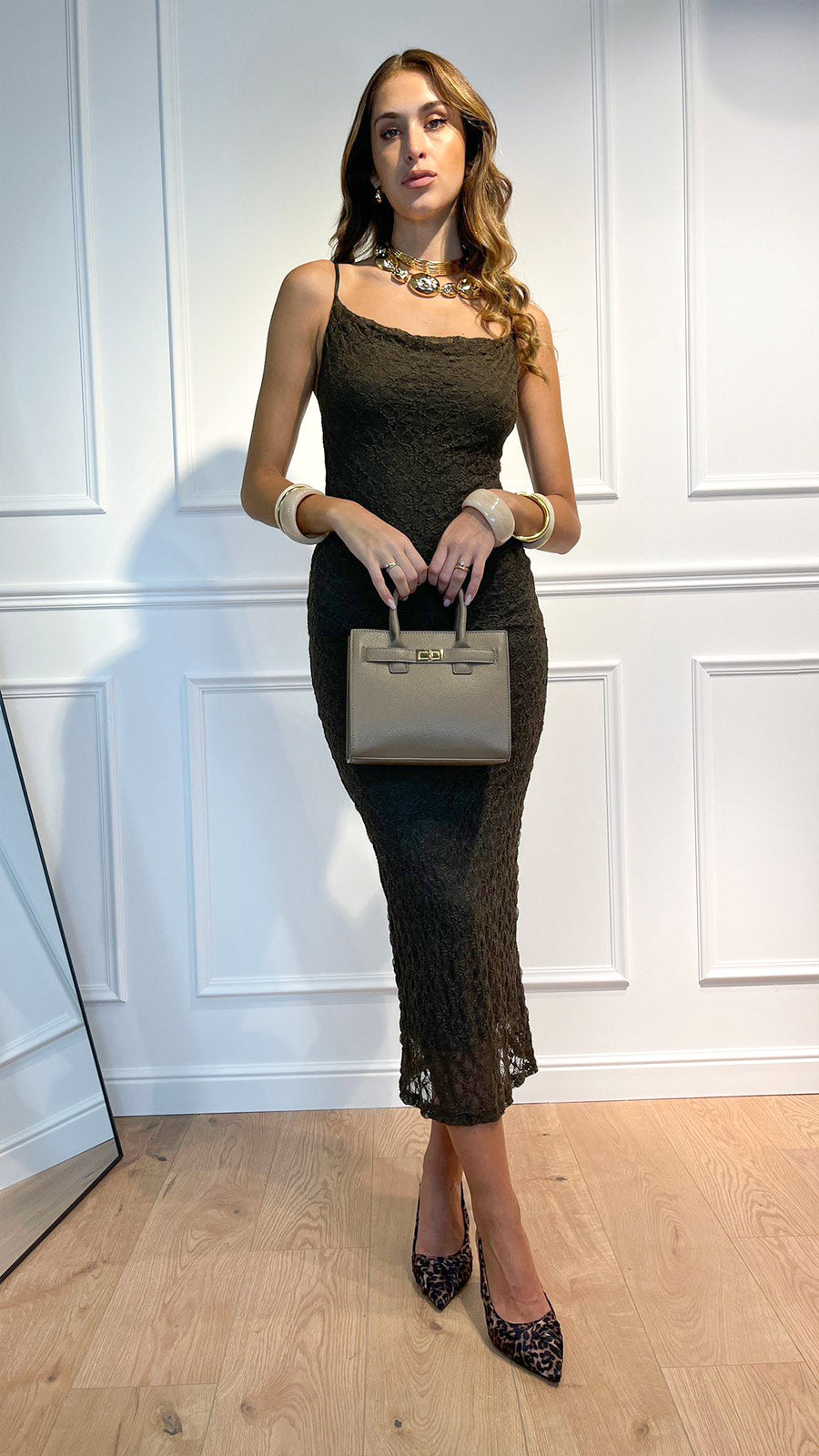 Vestito Pizzo Bretelle