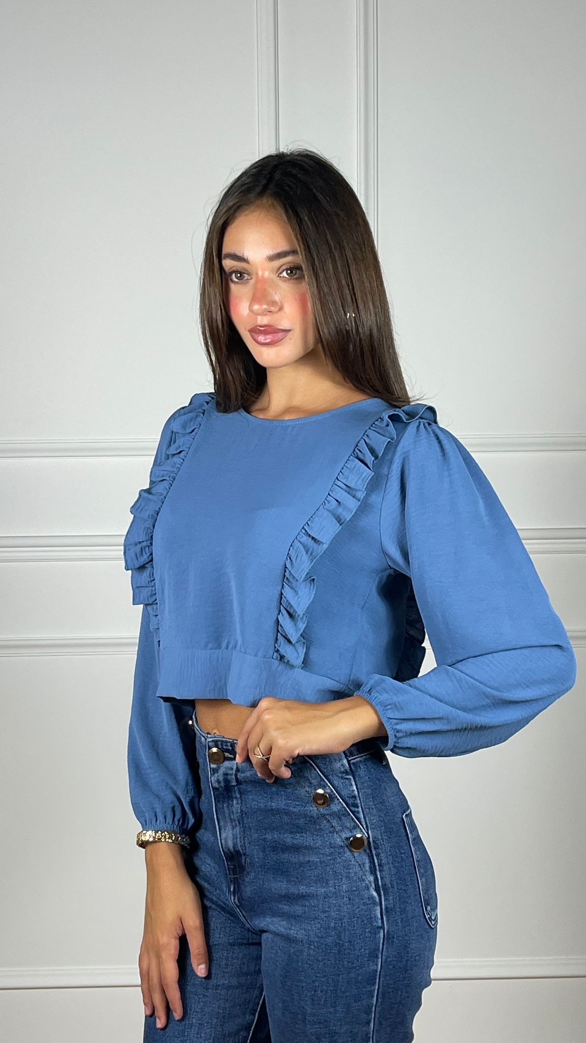 Blusa Volant