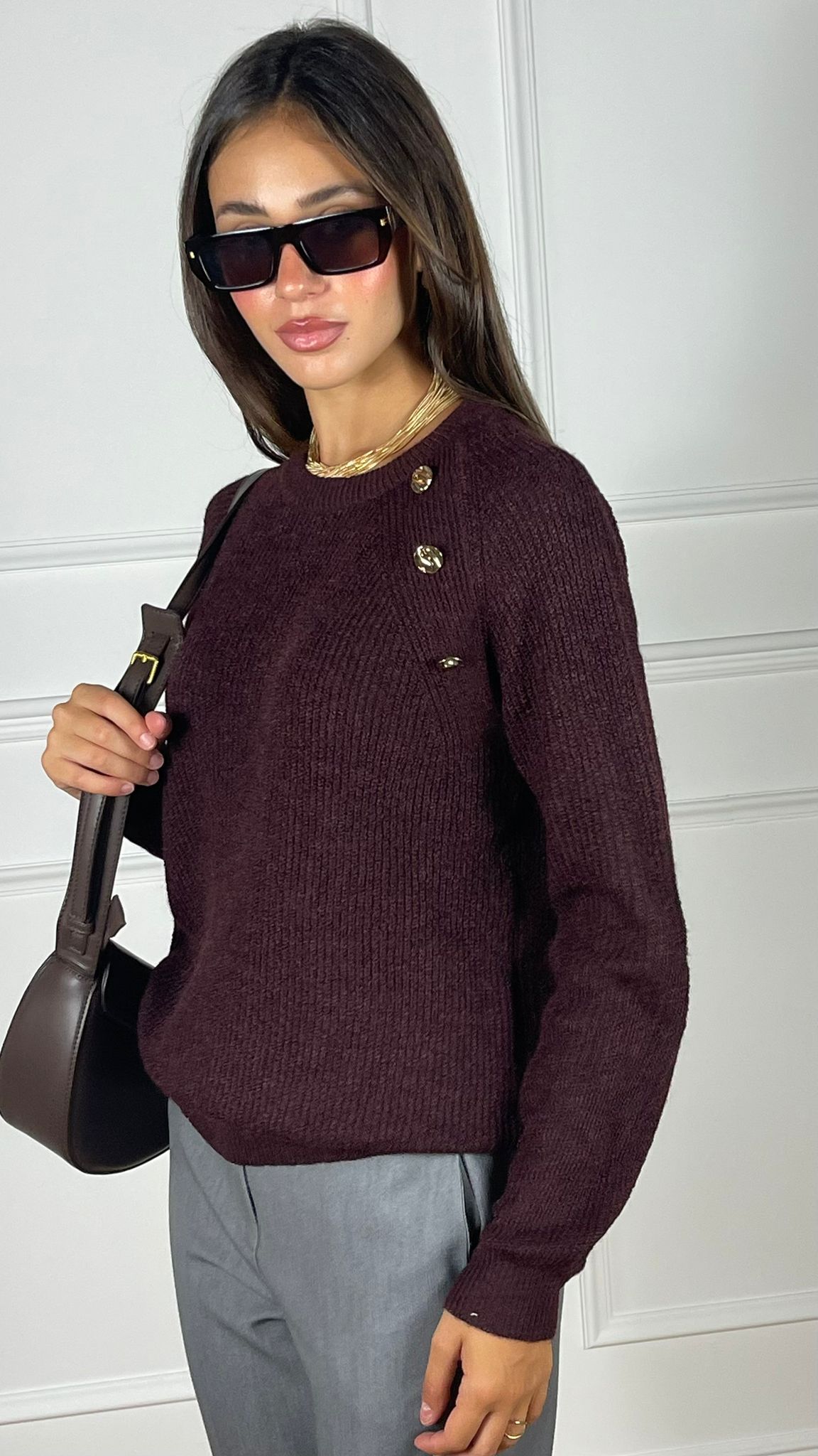 Pullover Paris botton