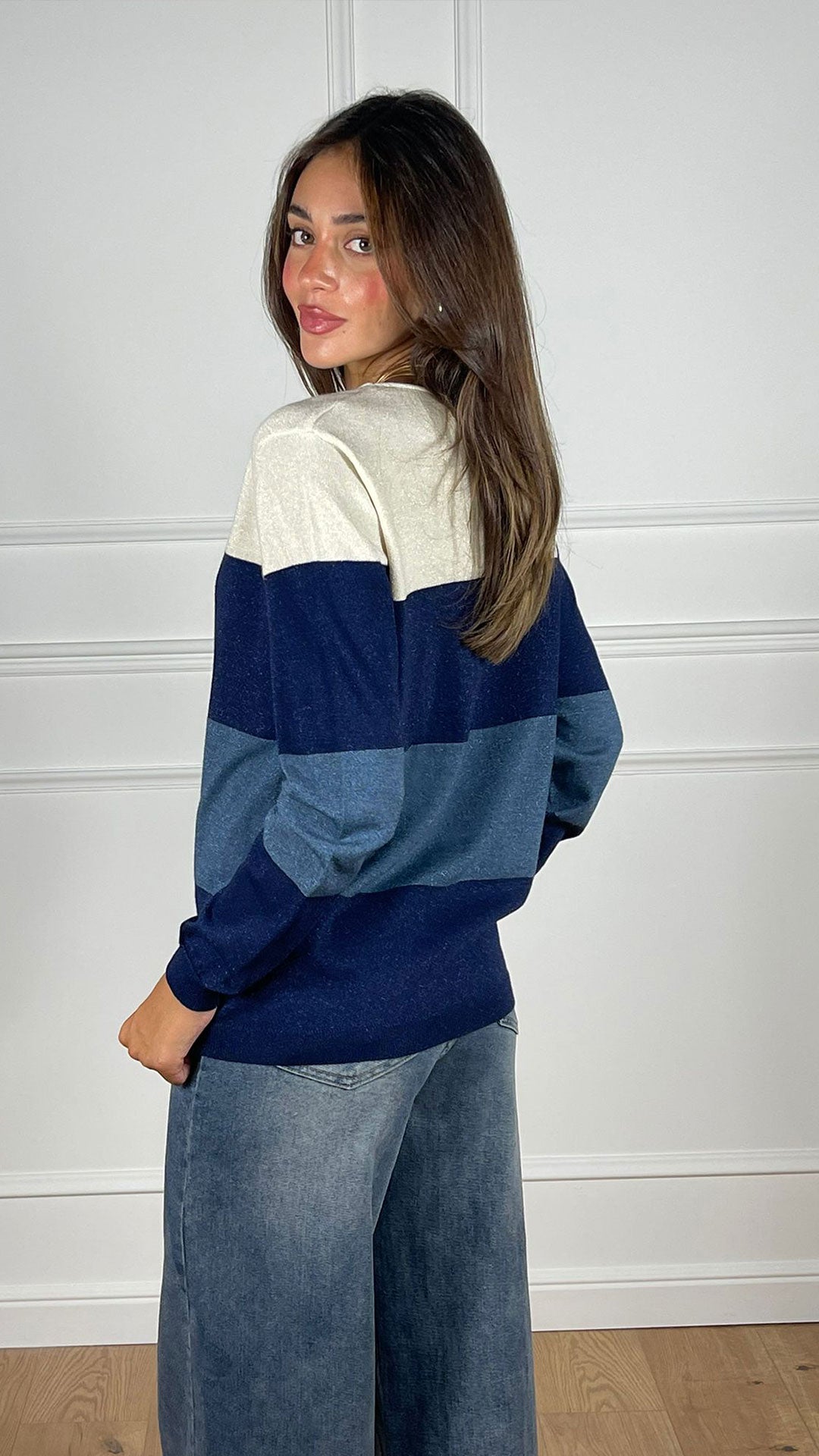 Pullover Striped lurex