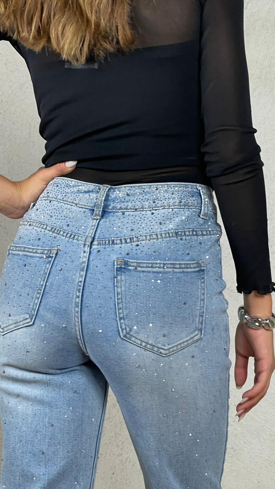 Jeans York strass