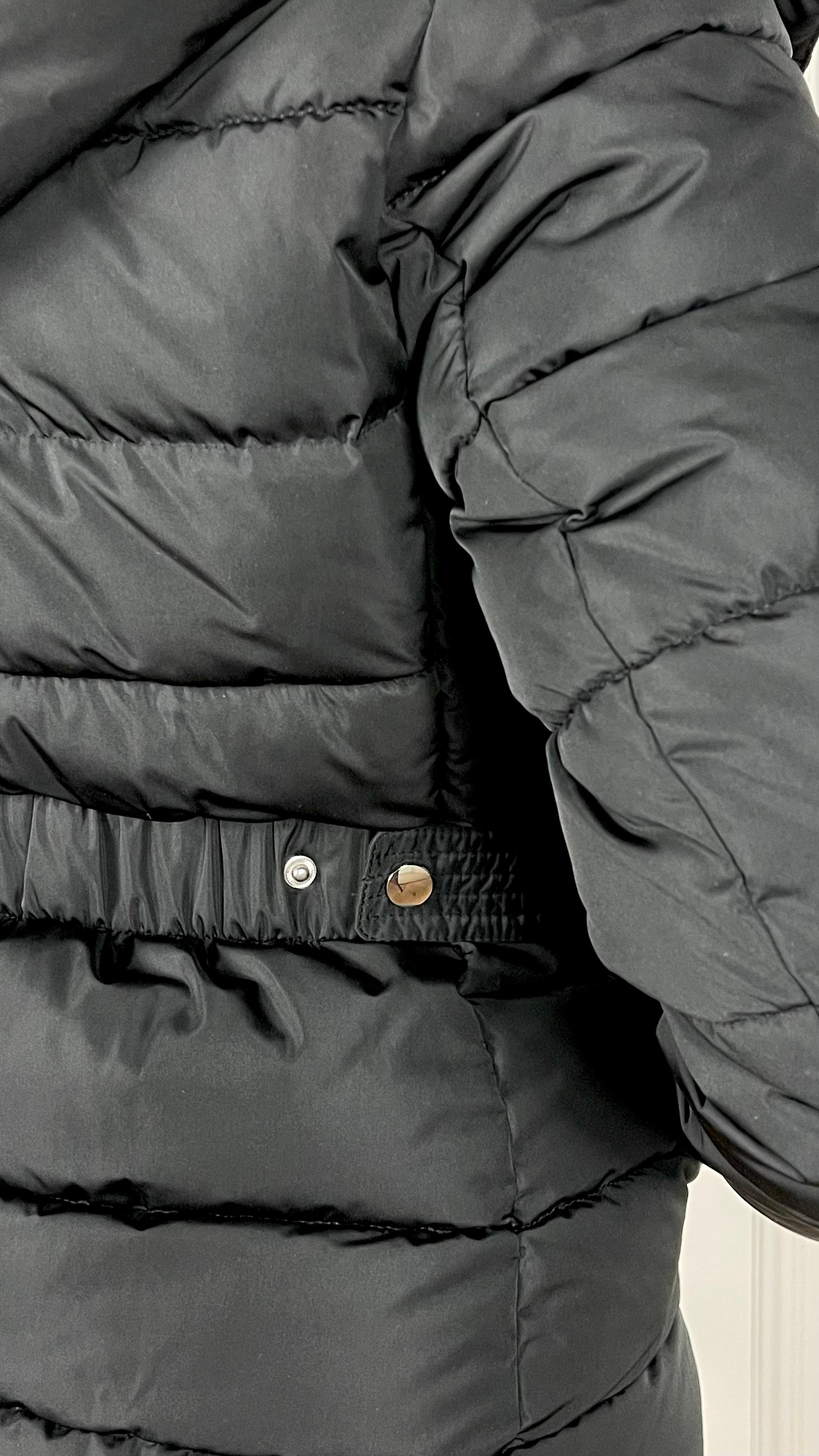 Piumino con Cappuccio effetto pelliccia