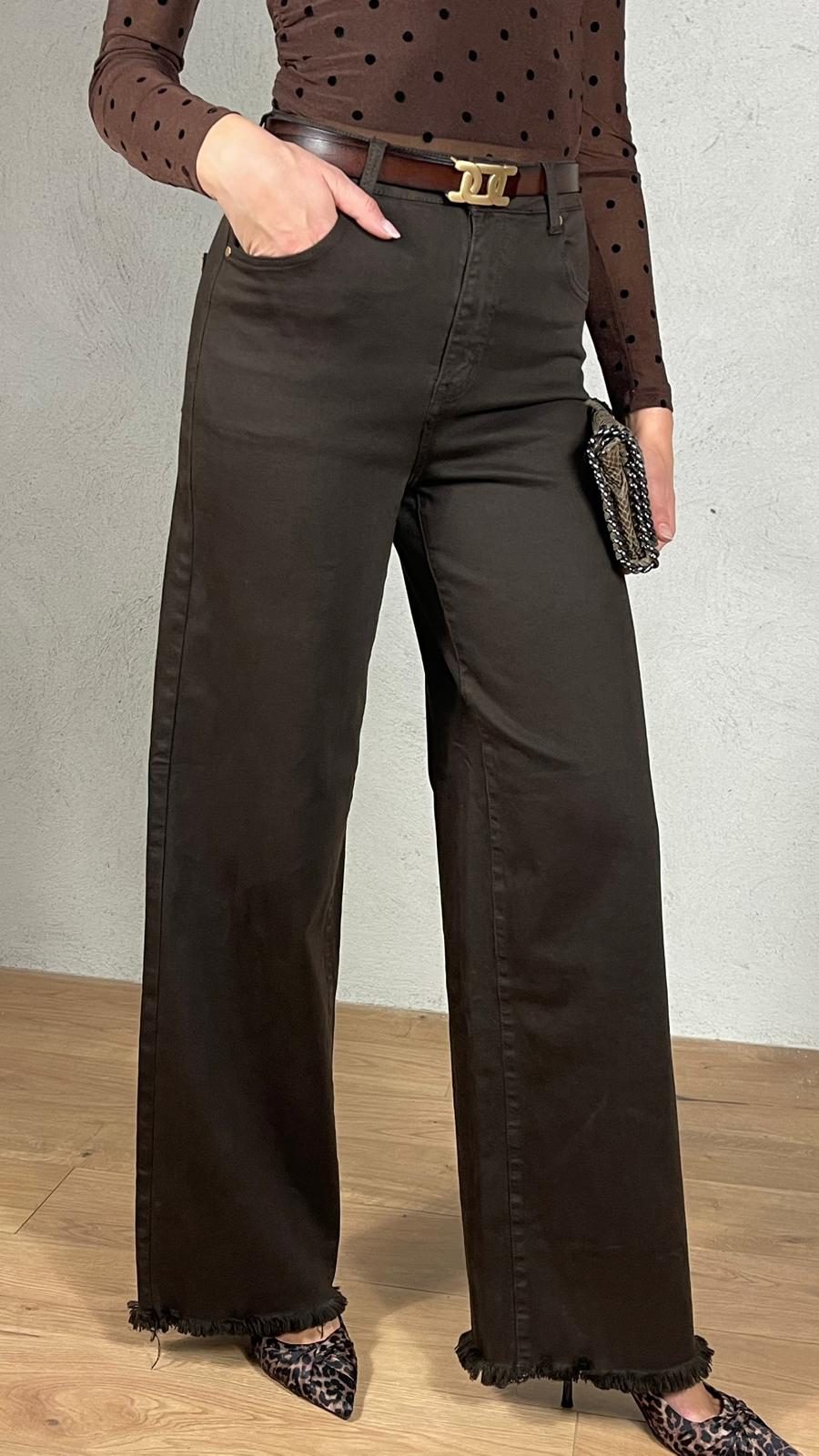 Pantalone straight wide