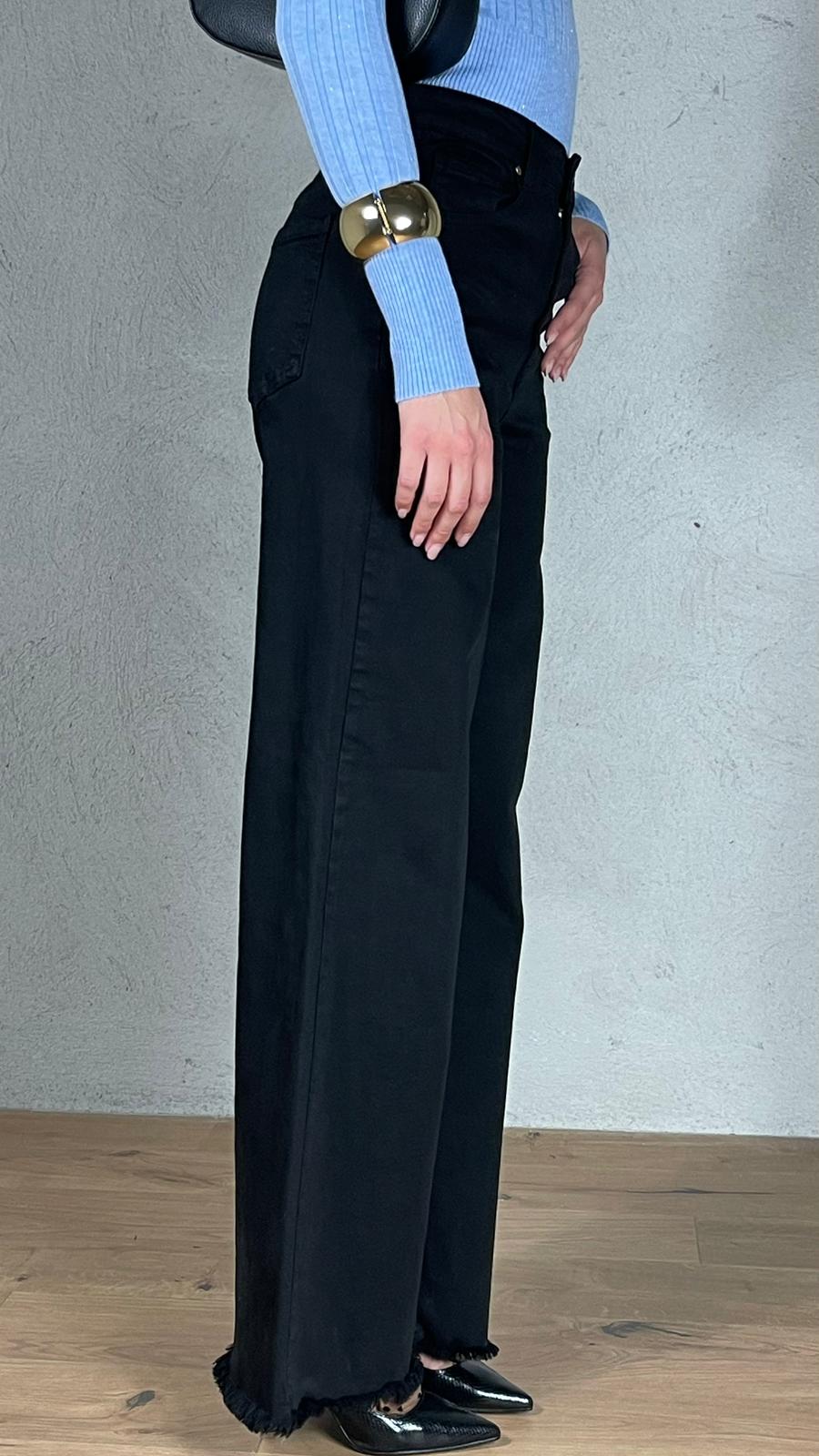 Pantalone straight wide