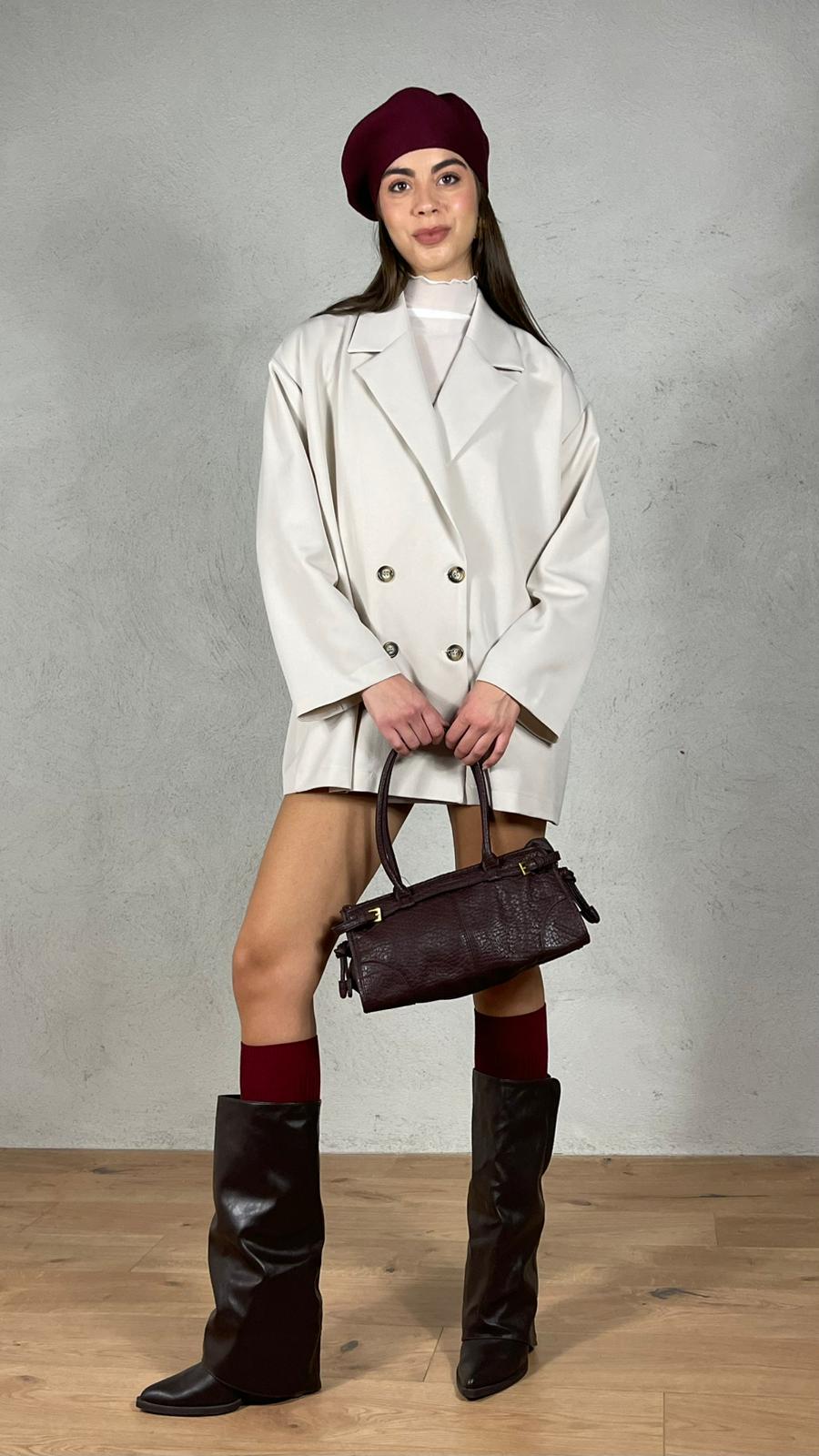 Blazer Over con cintura