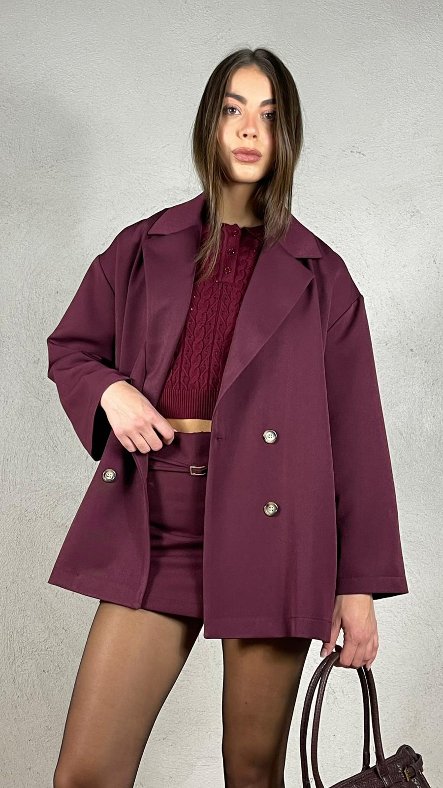 Blazer Over con cintura