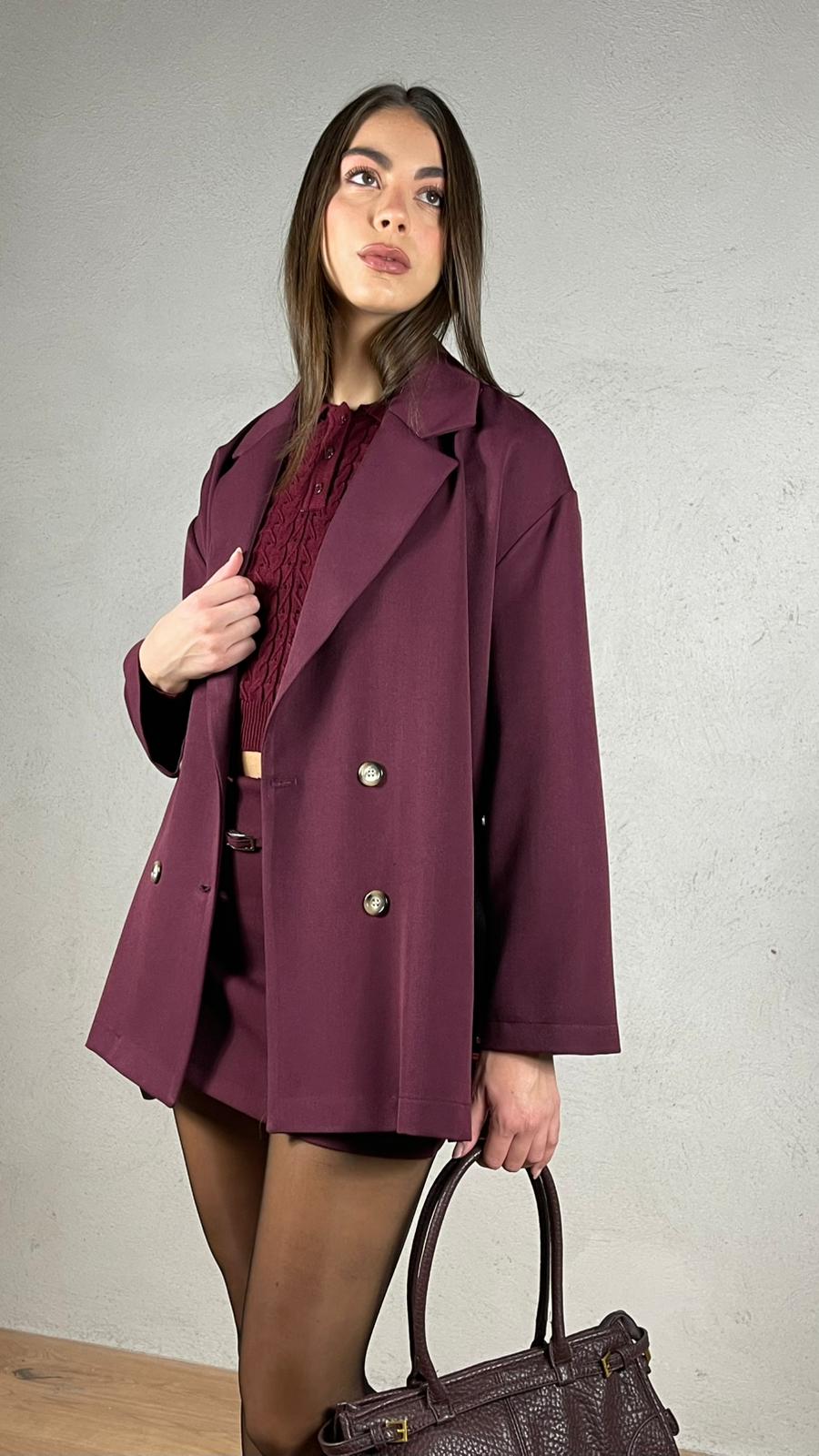 Blazer Over con cintura