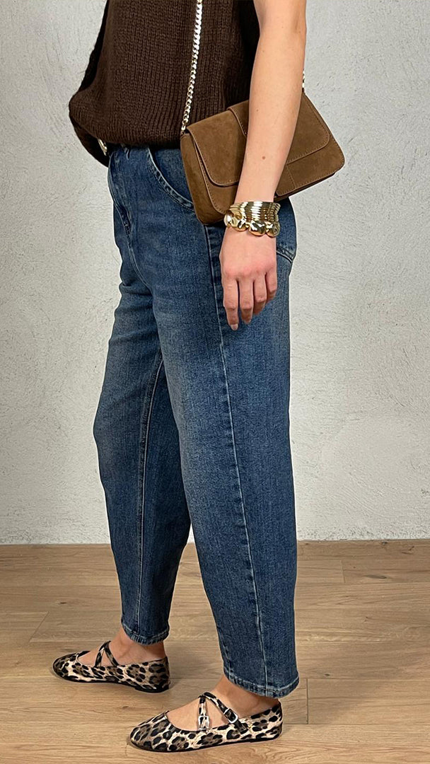 Jeans Ballon t stone wash