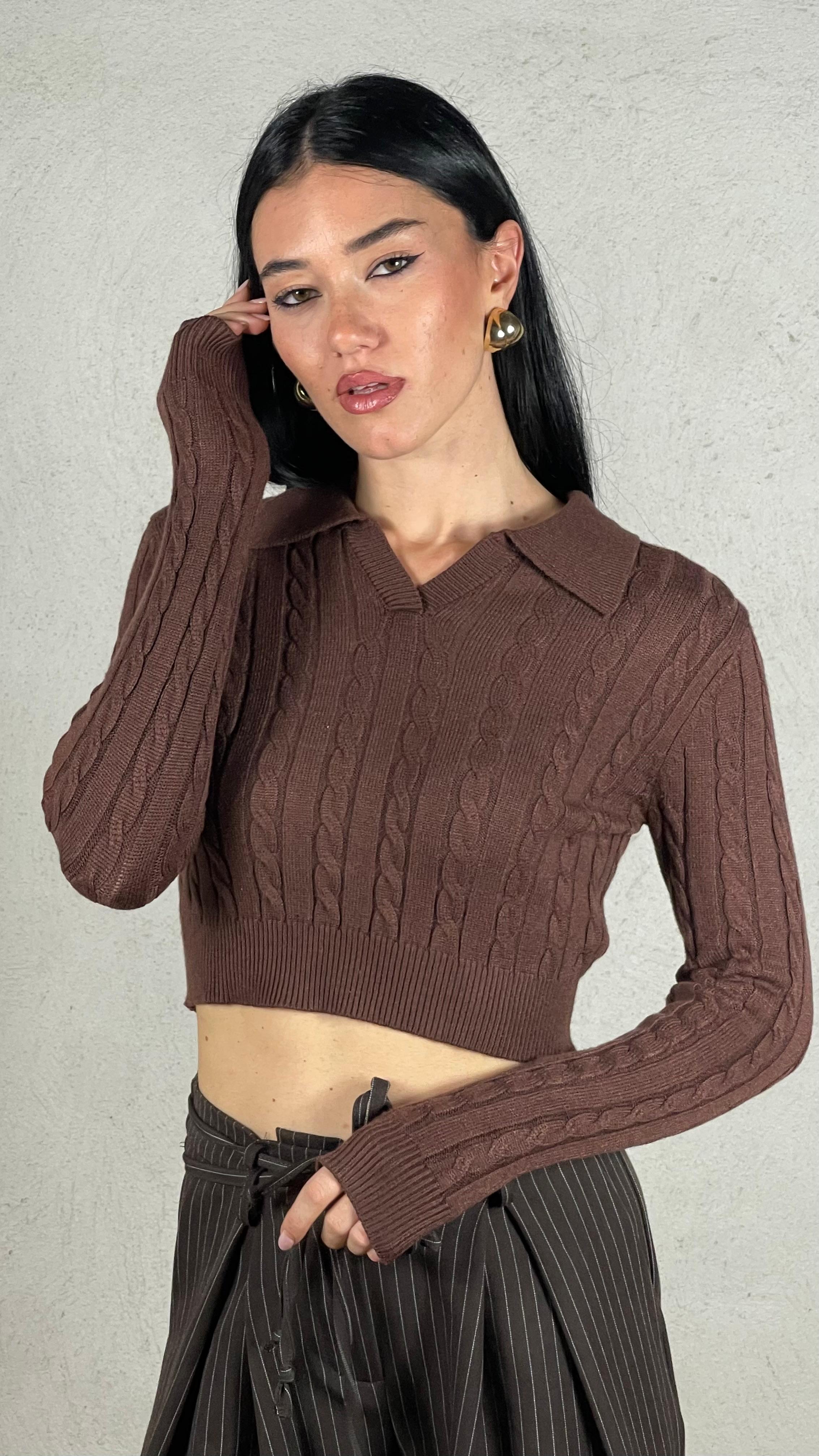 Maglia Polo senza bottoni