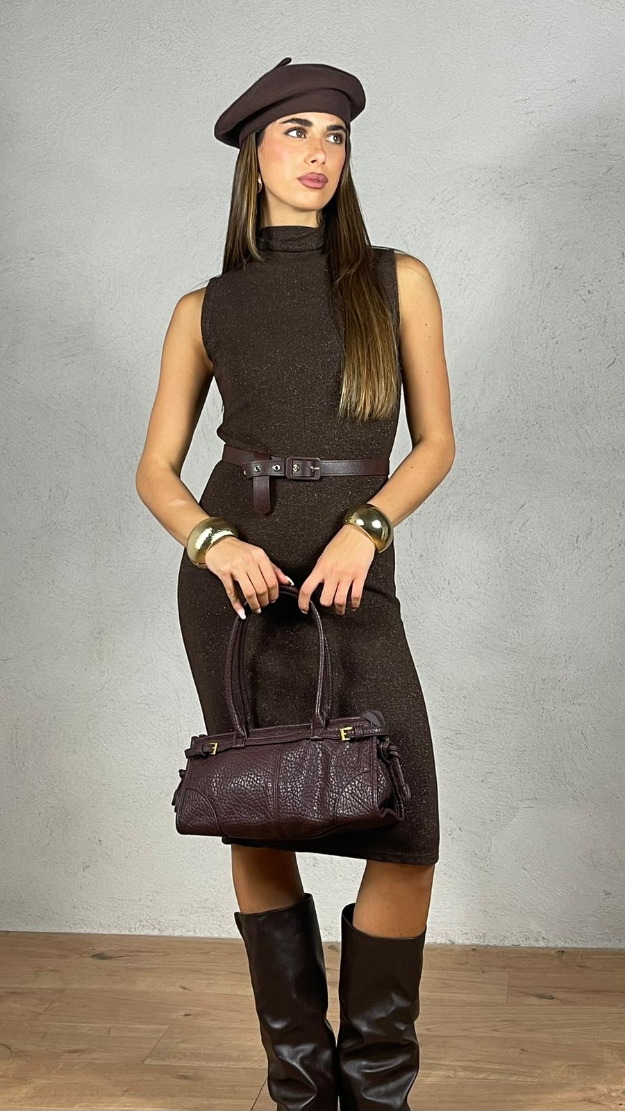 Vestito Tubino giromanica