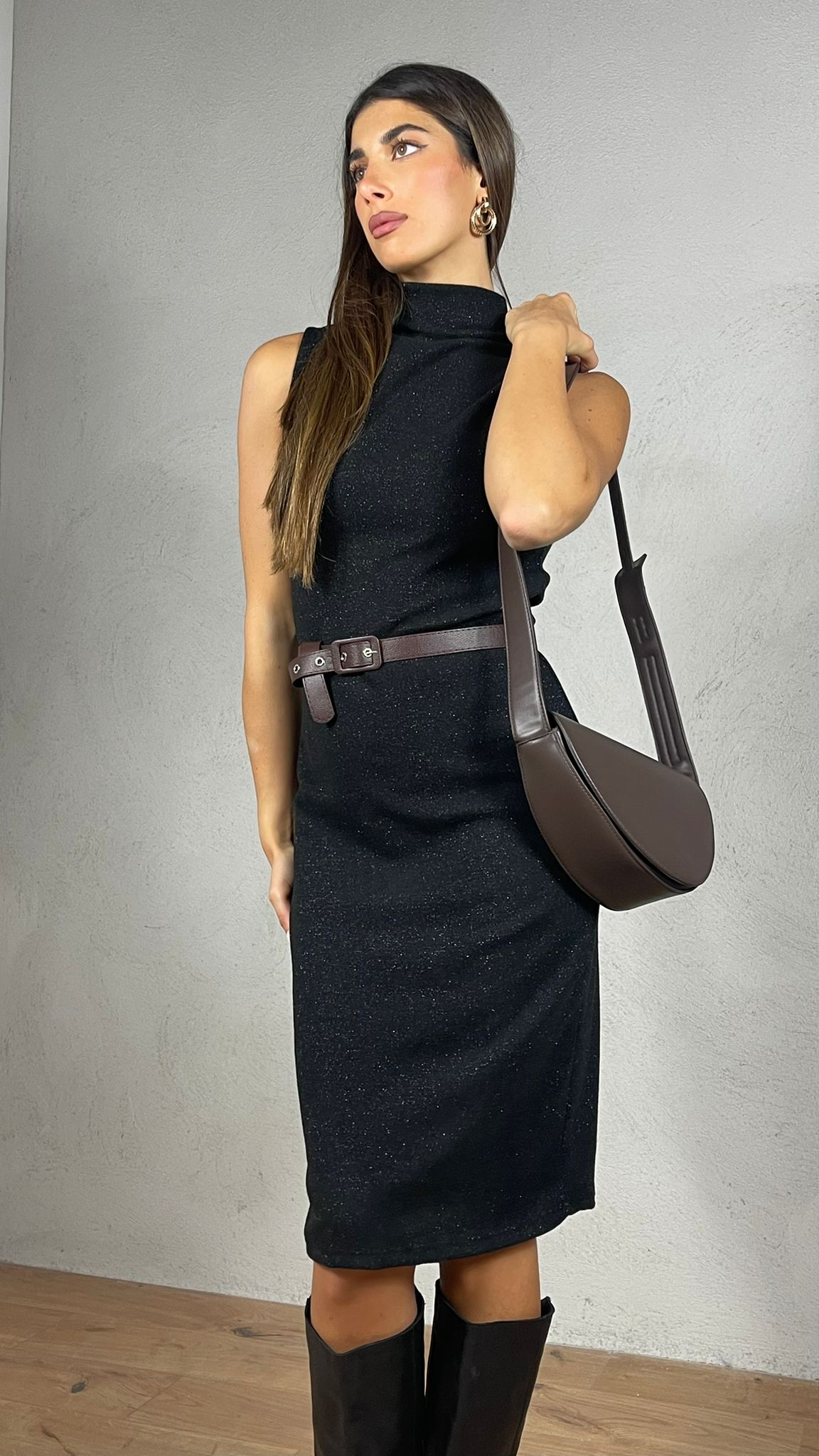 Vestito Tubino giromanica