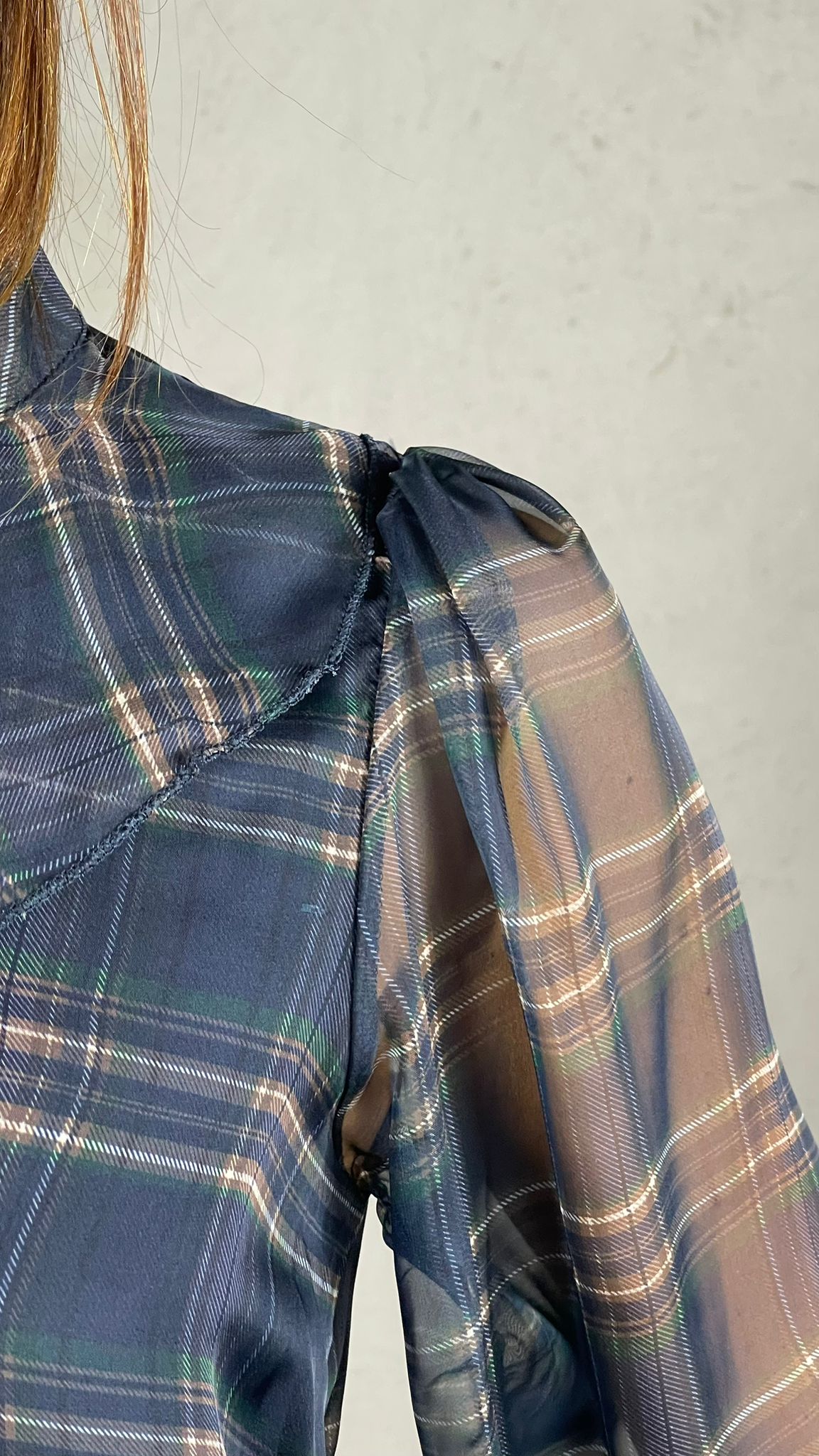 Blusa Velux fantasia plaid