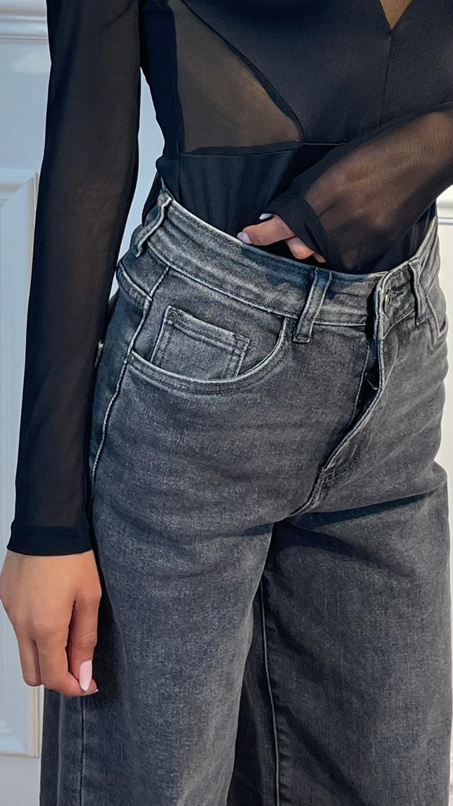 Body con inserti velati