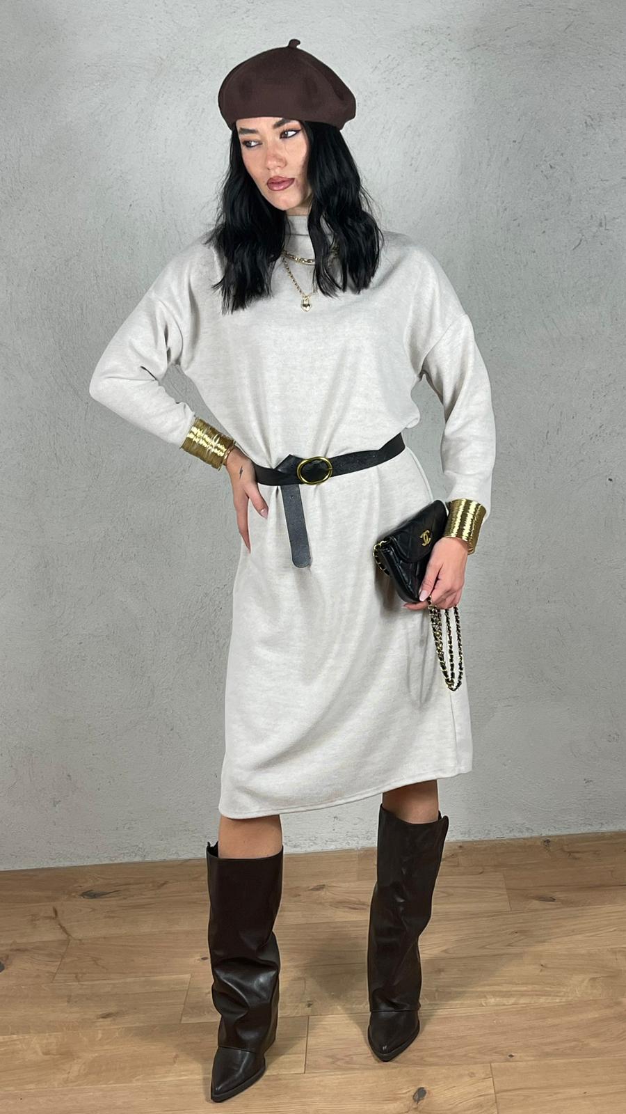 Vestito Sofia con cintura