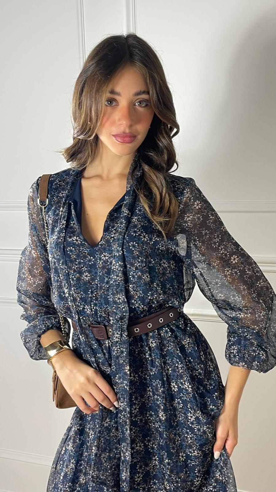 Vestito con fusciacca