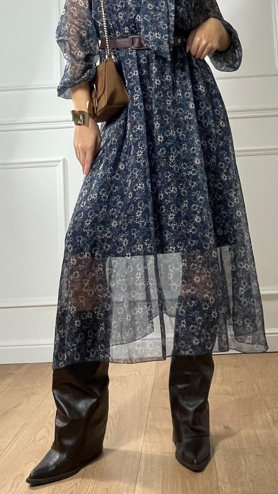 Vestito con fusciacca