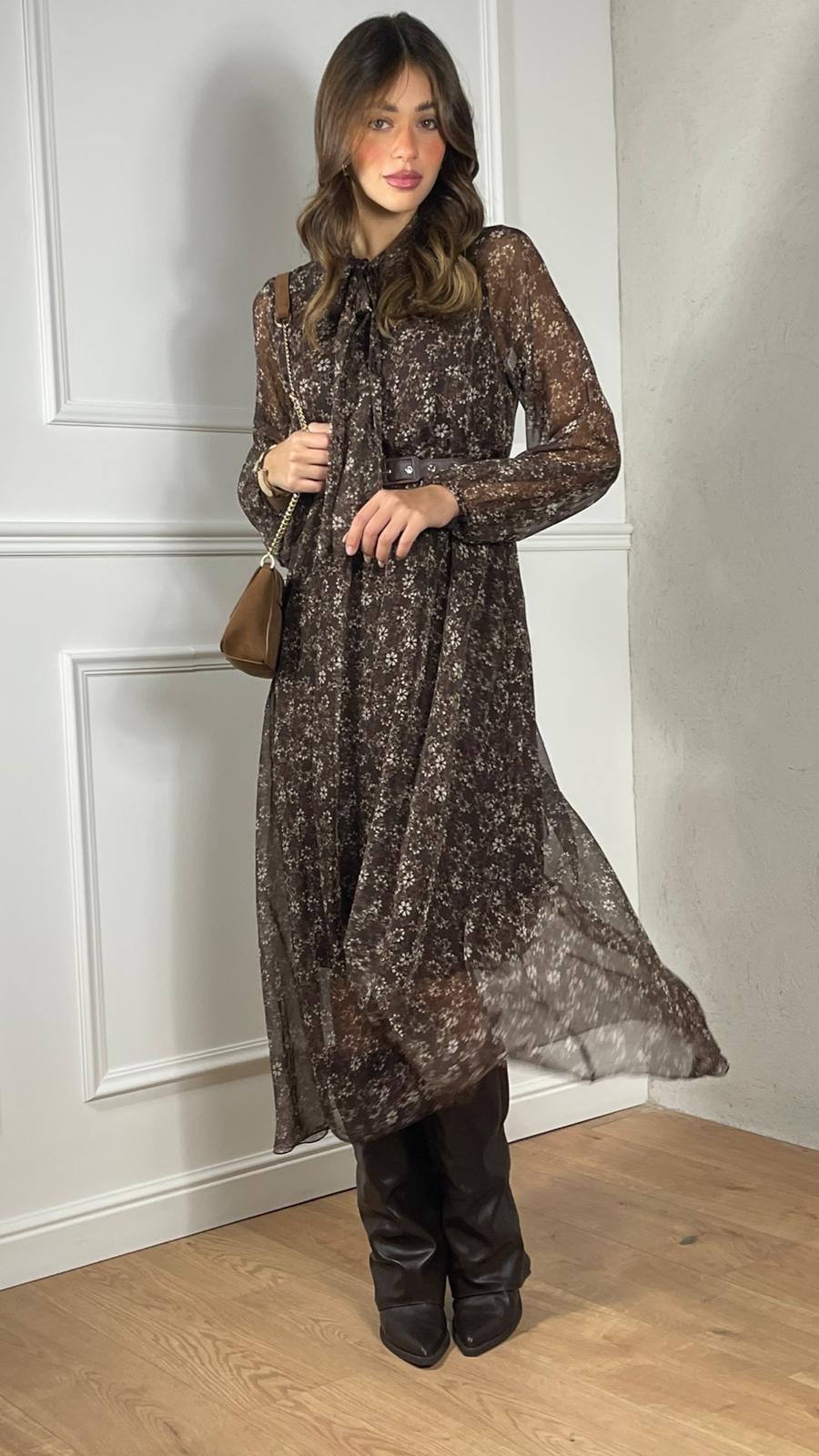 Vestito con fusciacca