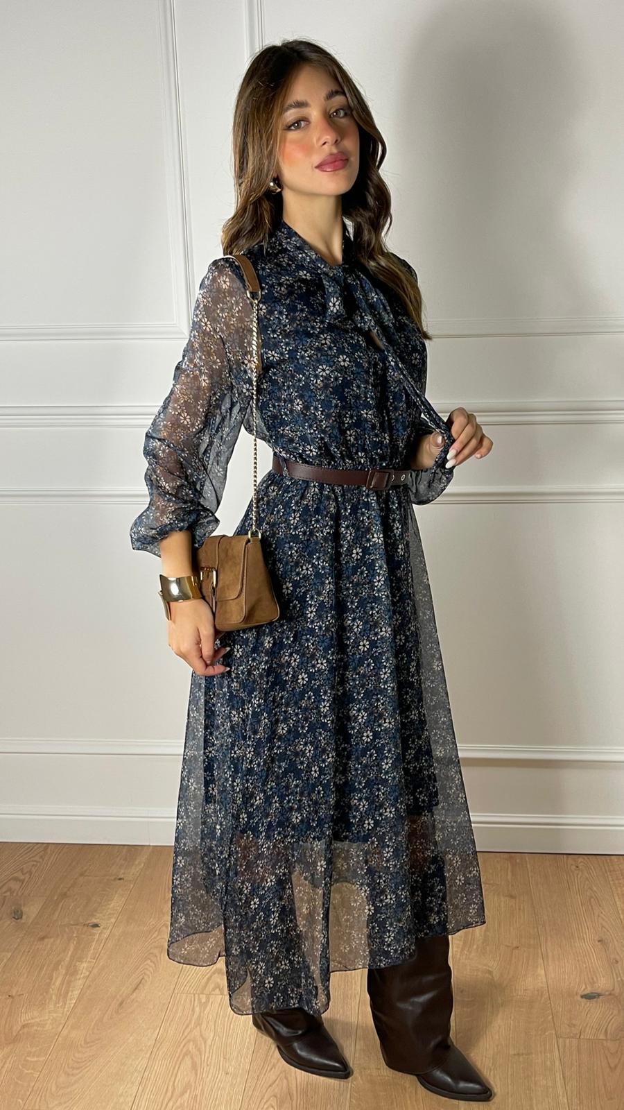 Vestito con fusciacca