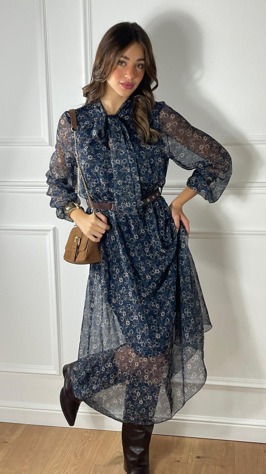 Vestito con fusciacca