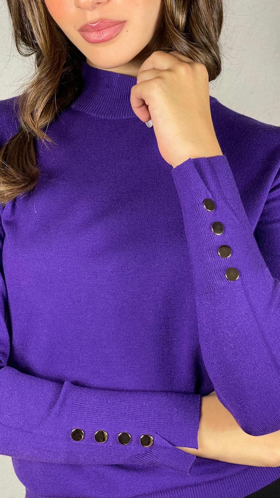 Maglia Sandy mezzo collo