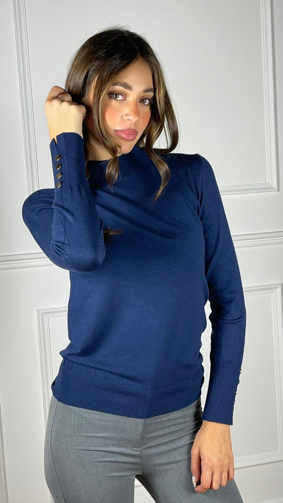 Maglia Sandy mezzo collo