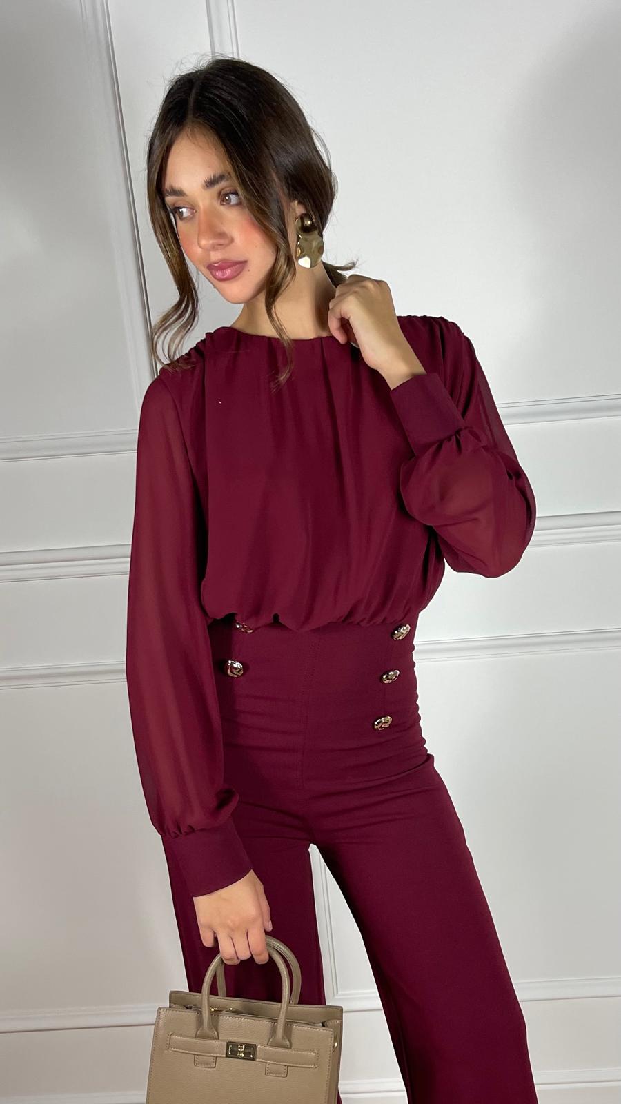 Tuta Paris con bootoni