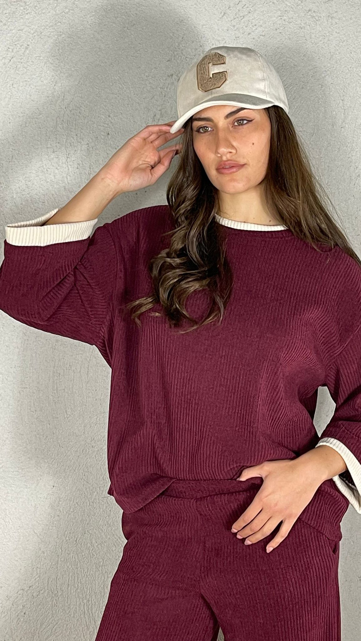 Maglia Bicolor costa Larga