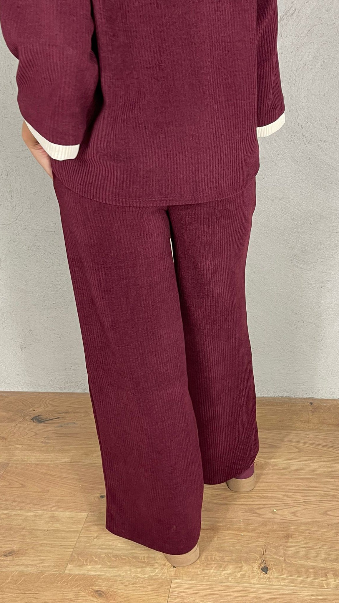 Pantalone con elastico costa Larga