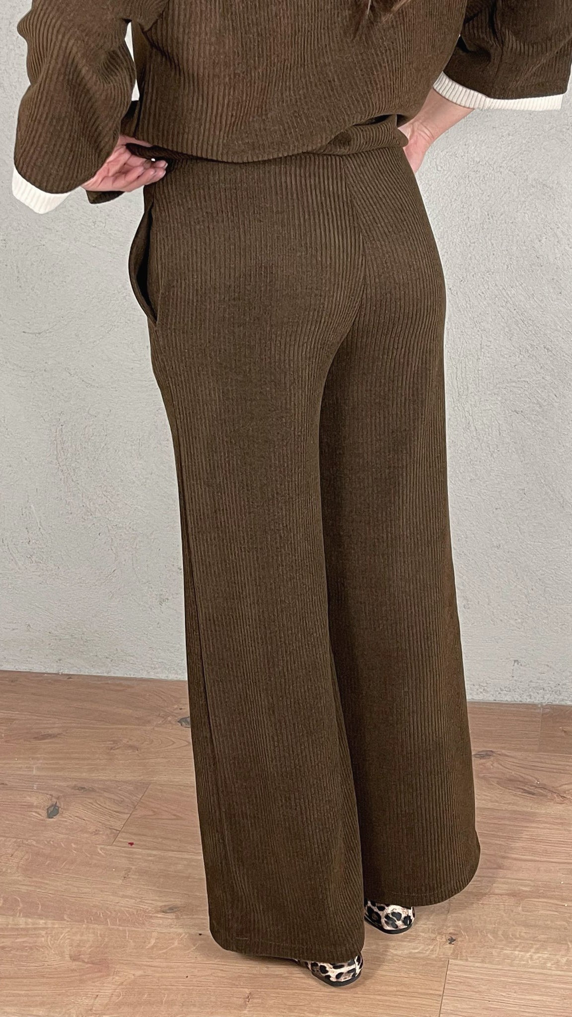 Pantalone con elastico costa Larga