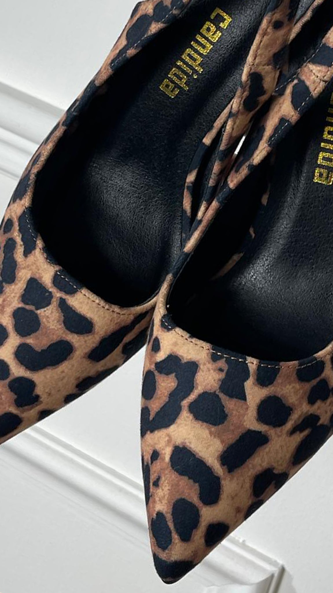 Decoltè slingback Maculato