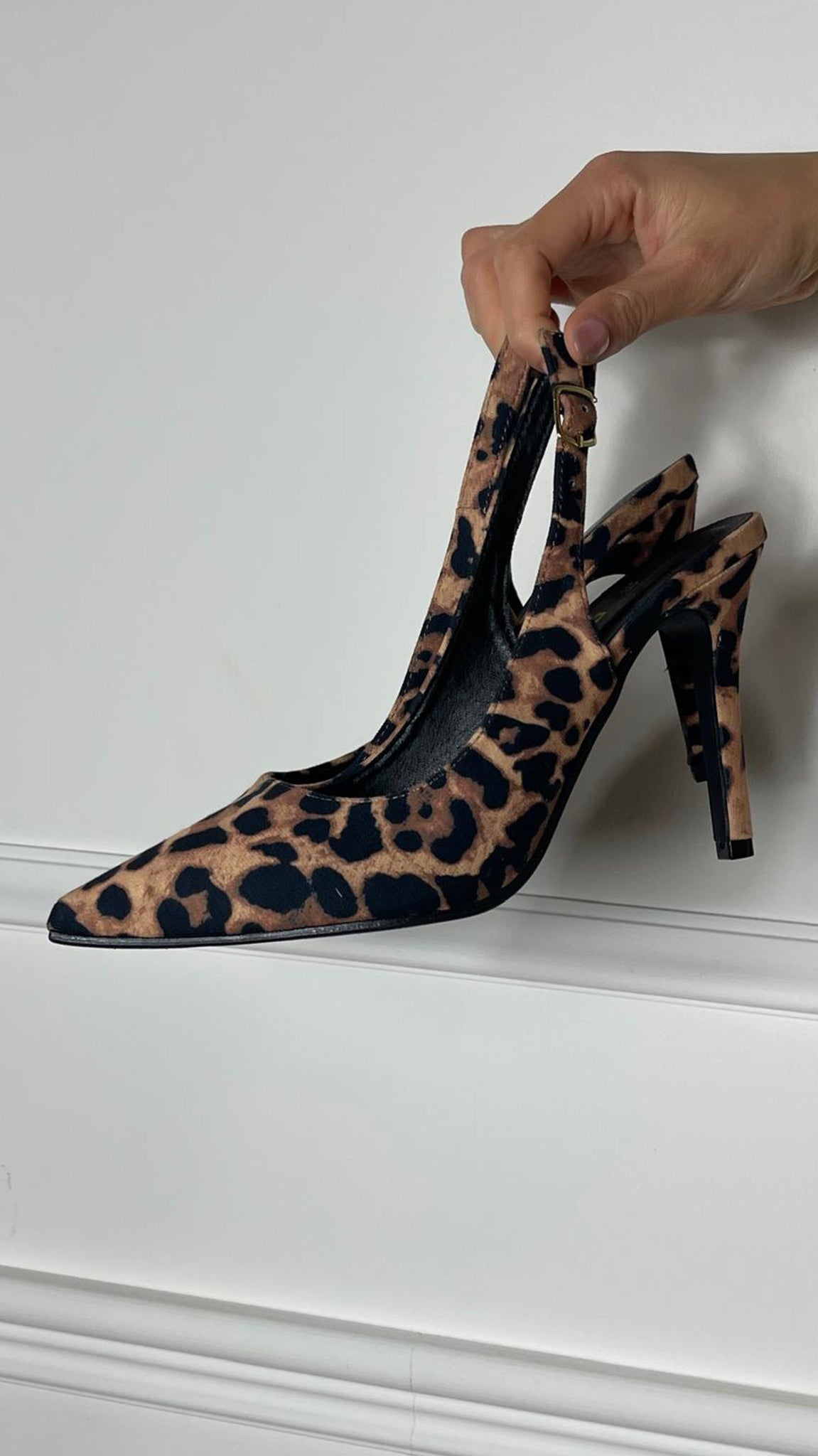 Decoltè slingback Maculato