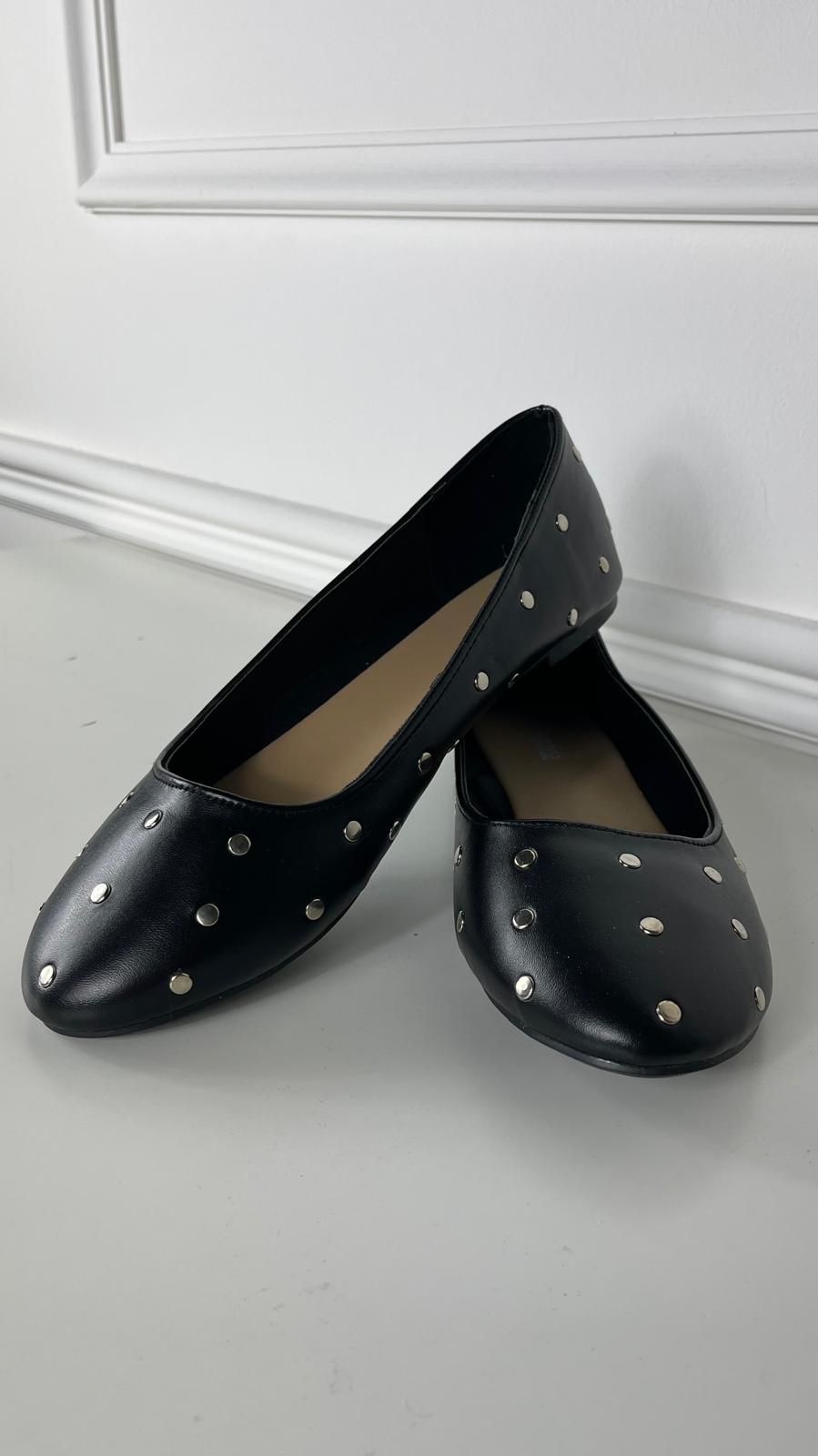 Ballerina borchie Argento