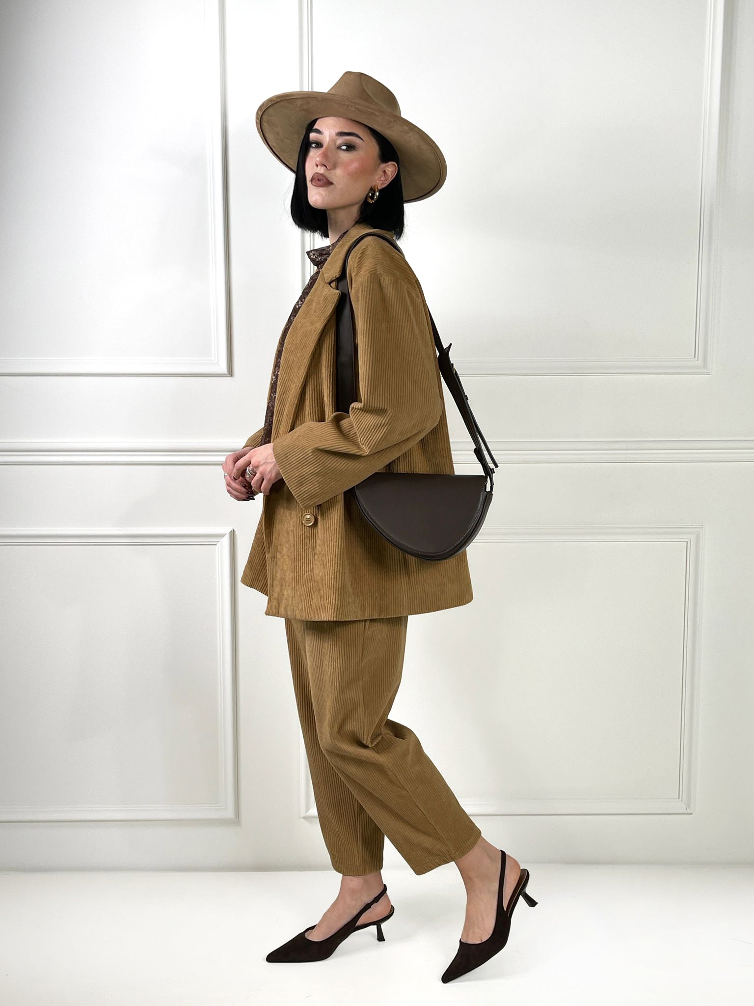 Pantalone sigaretta velluto a coste - Candida.it