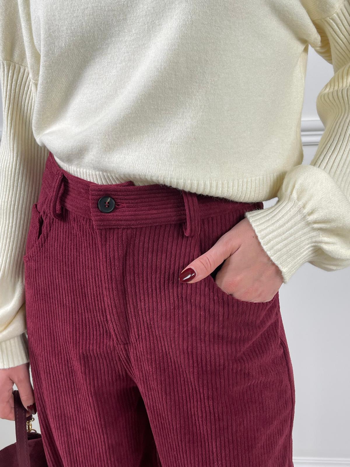 Pantalone palazzo velluto - Candida.it