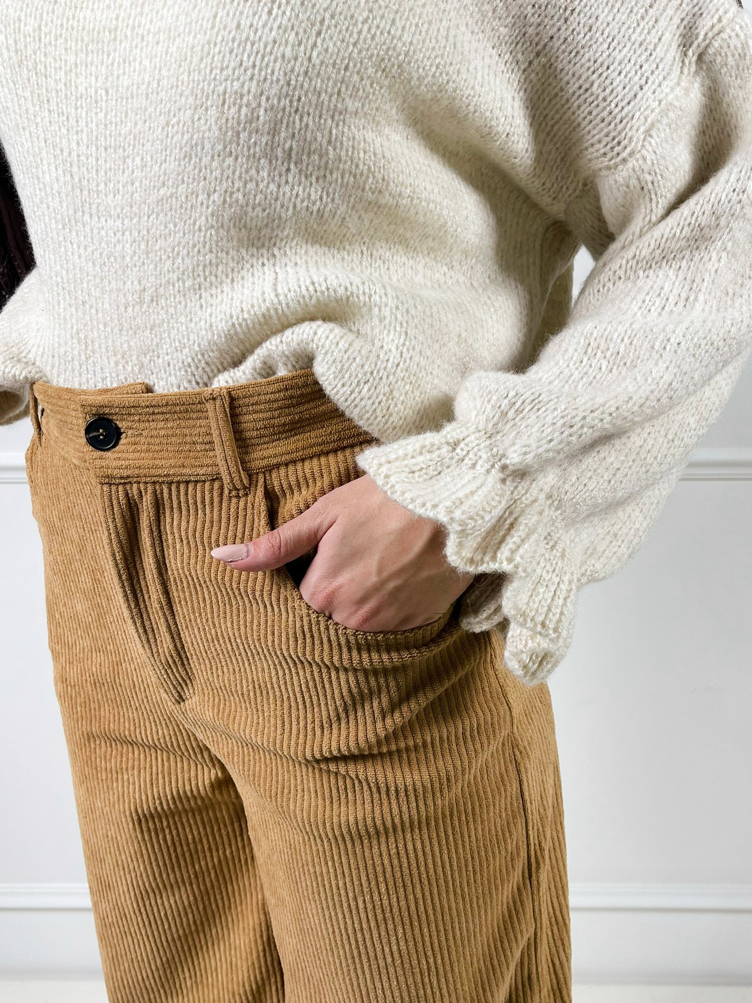 Pantalone palazzo velluto - Candida.it