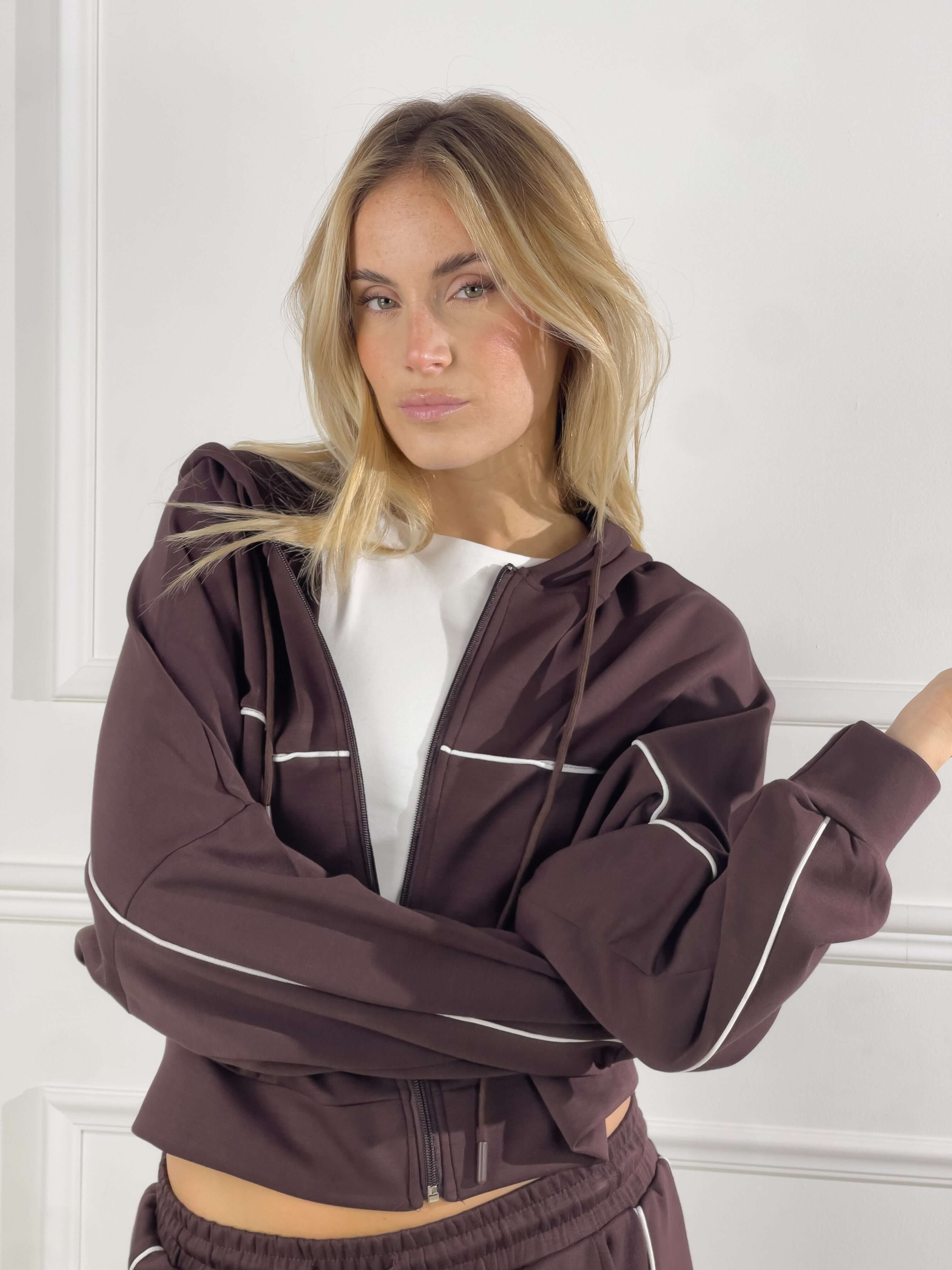Tuta |Colore:Marrone