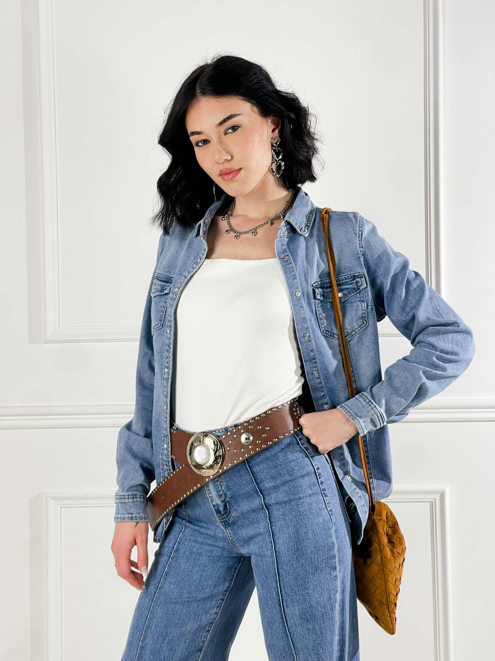 Camici a jeans|Colore:Jeans