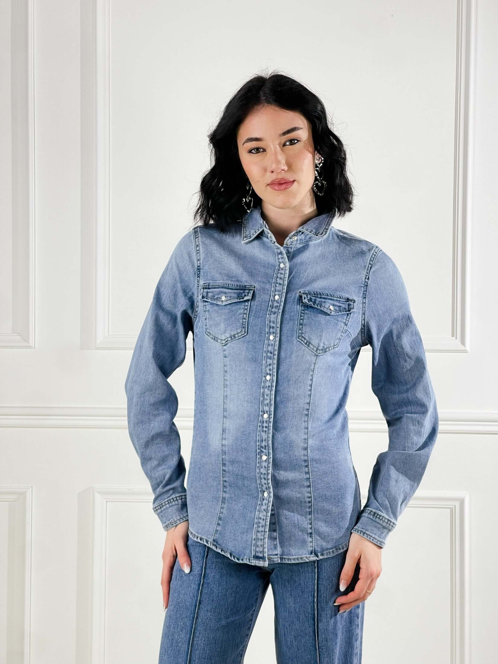 Camici a jeans|Colore:Jeans