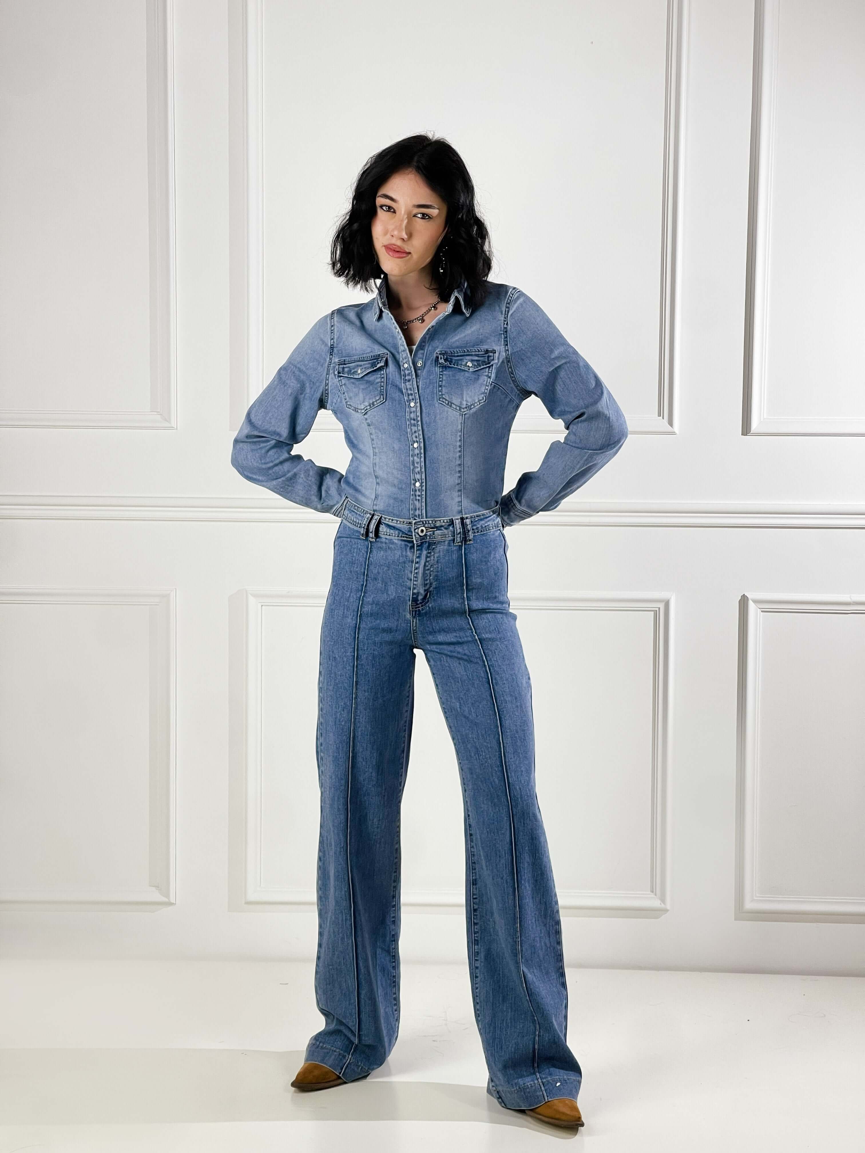 Camici a jeans|Colore:Jeans