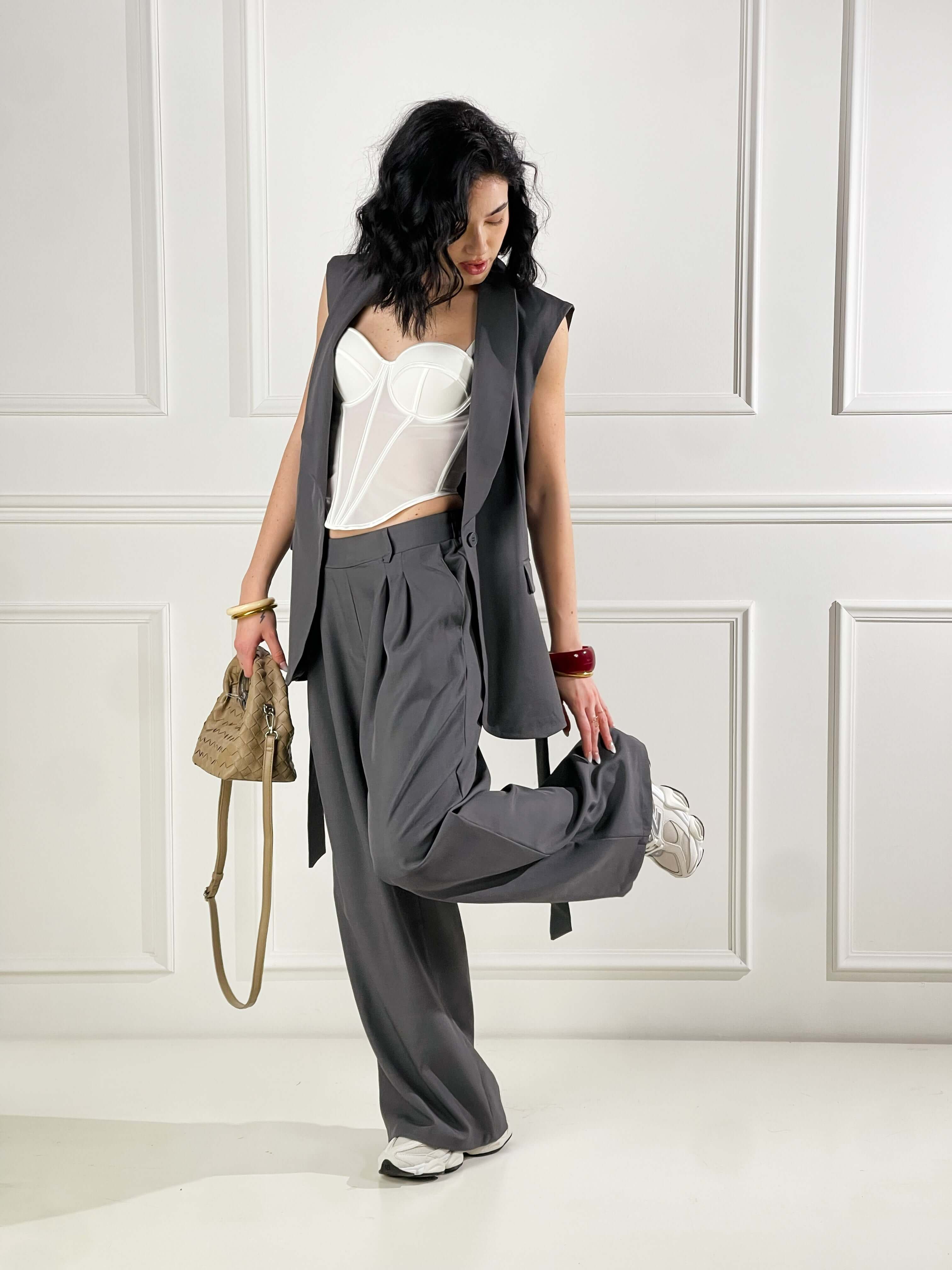 Pantalone Stella |Colore:Grigio