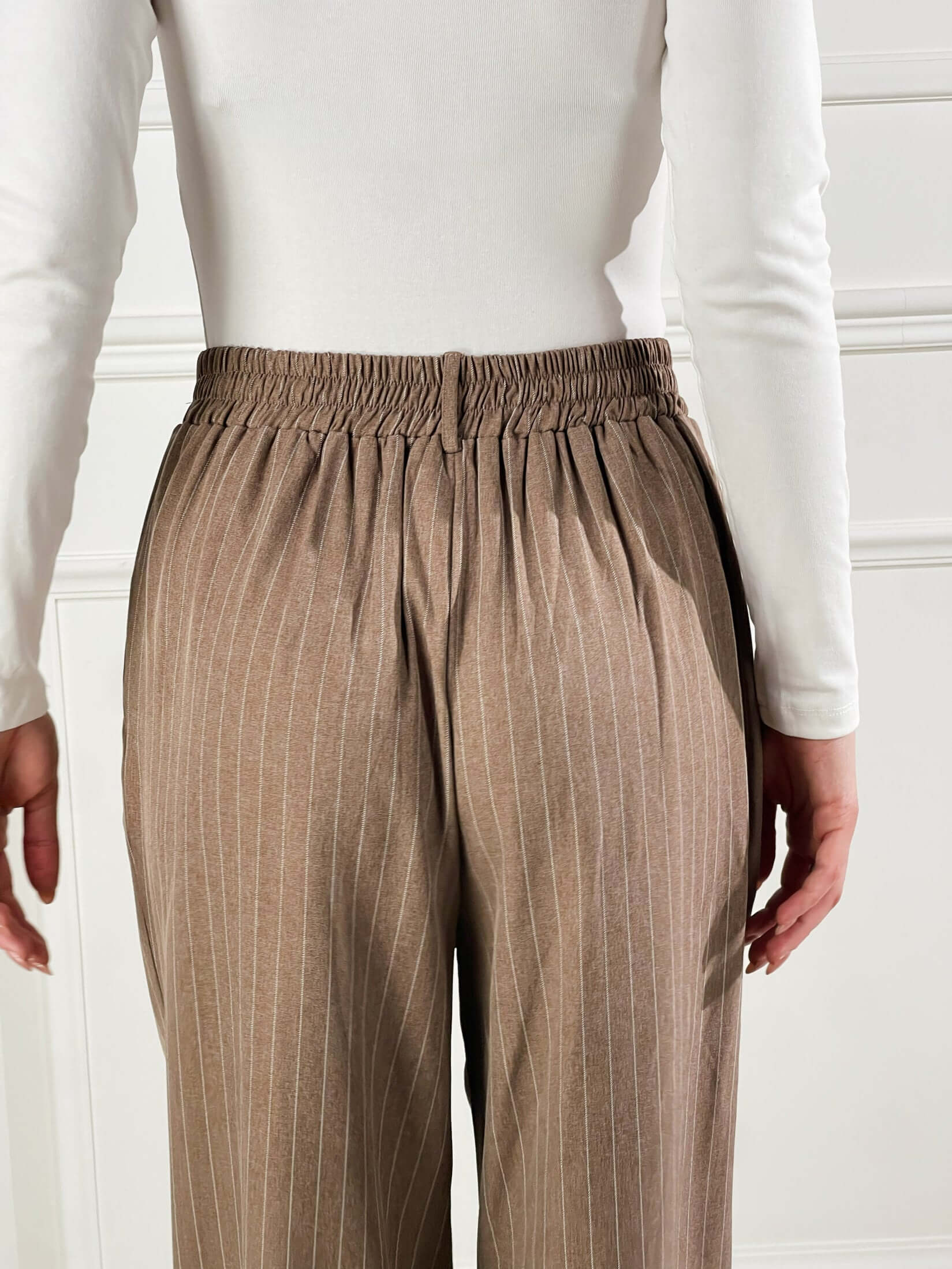 Pantalone Gessato|Colore:Kaki