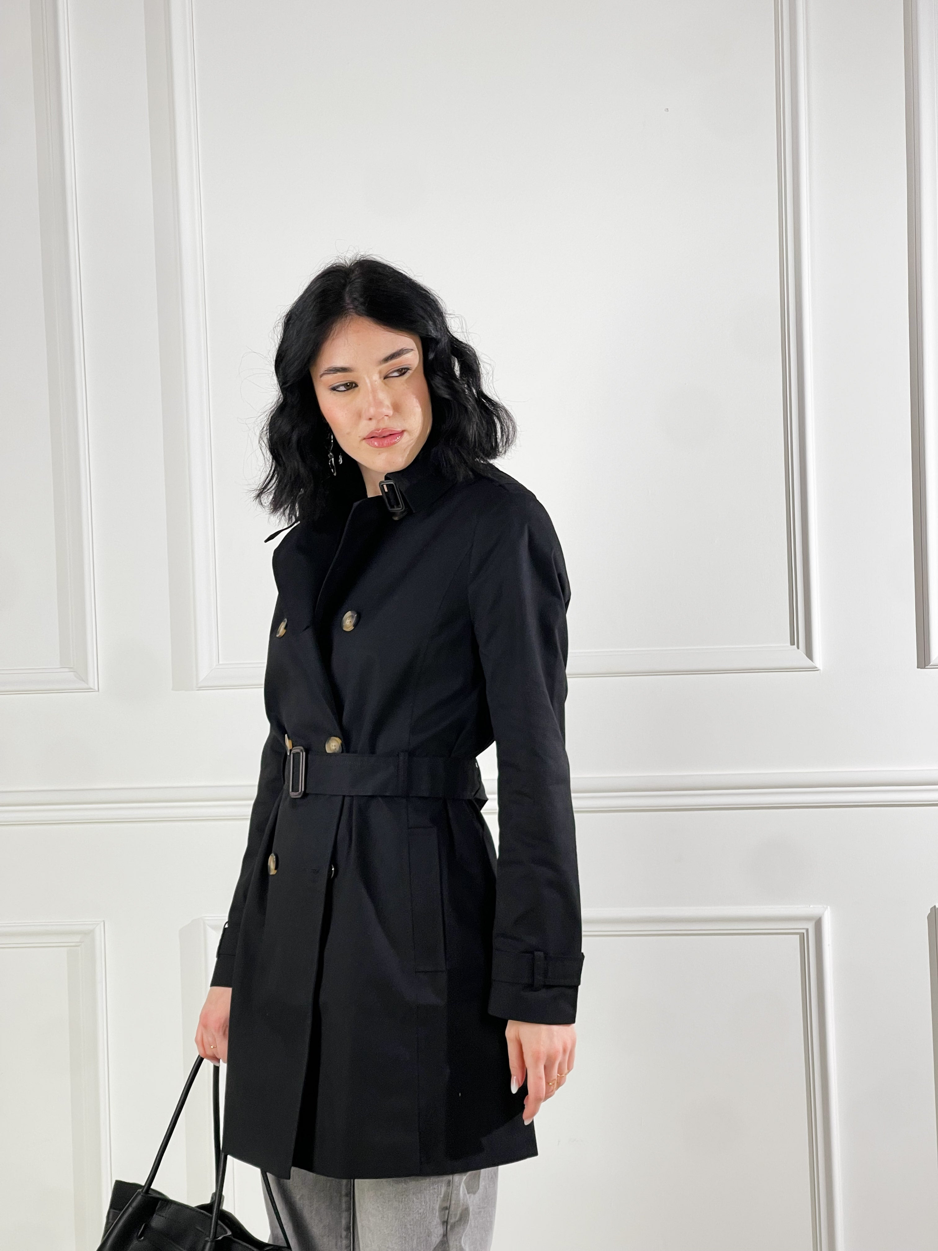 Trench Paris|Colore:Nero