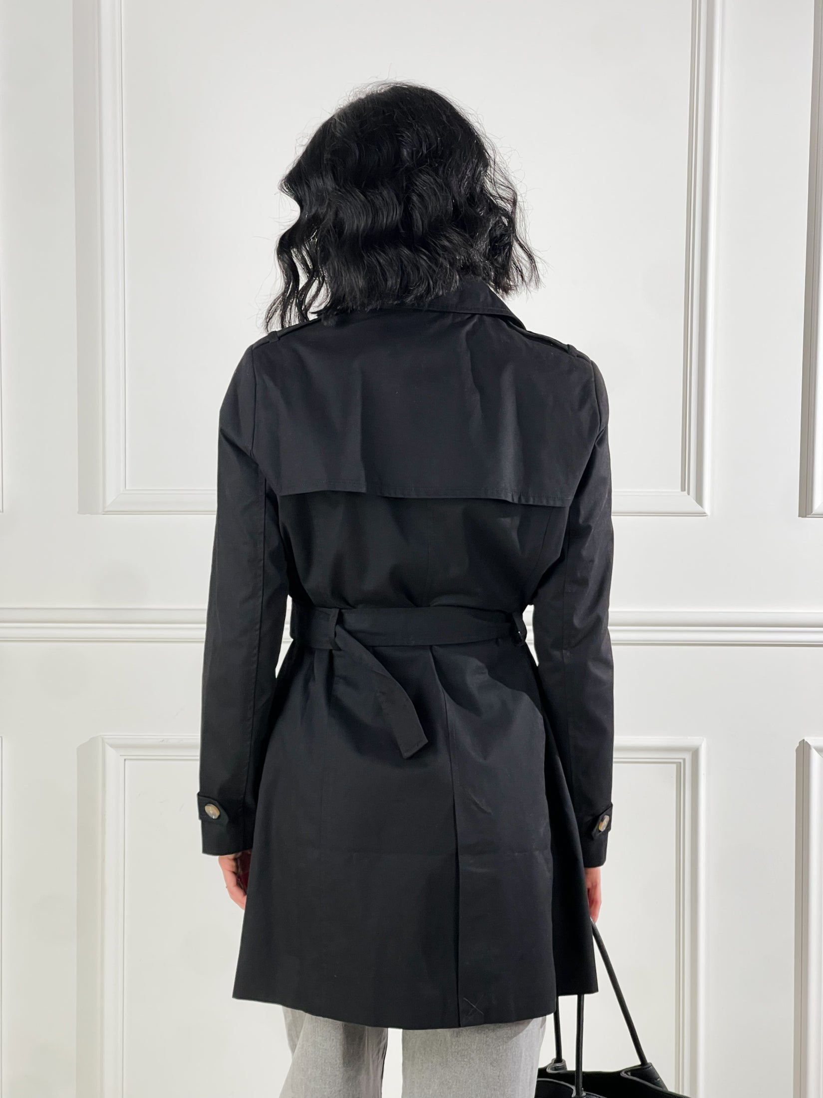 Trench Paris|Colore:Nero