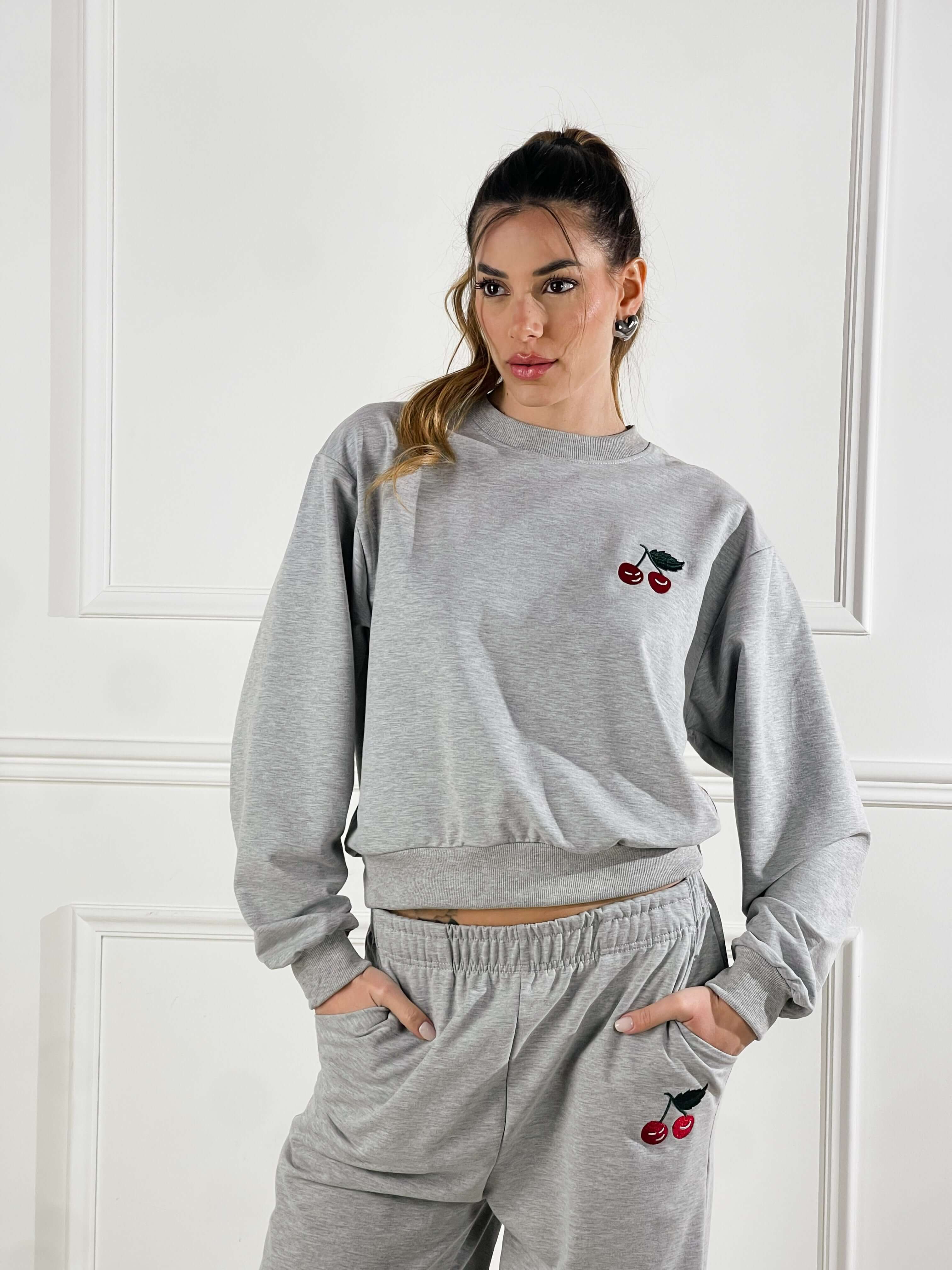 Tuta Cherry|Colore:Grigio