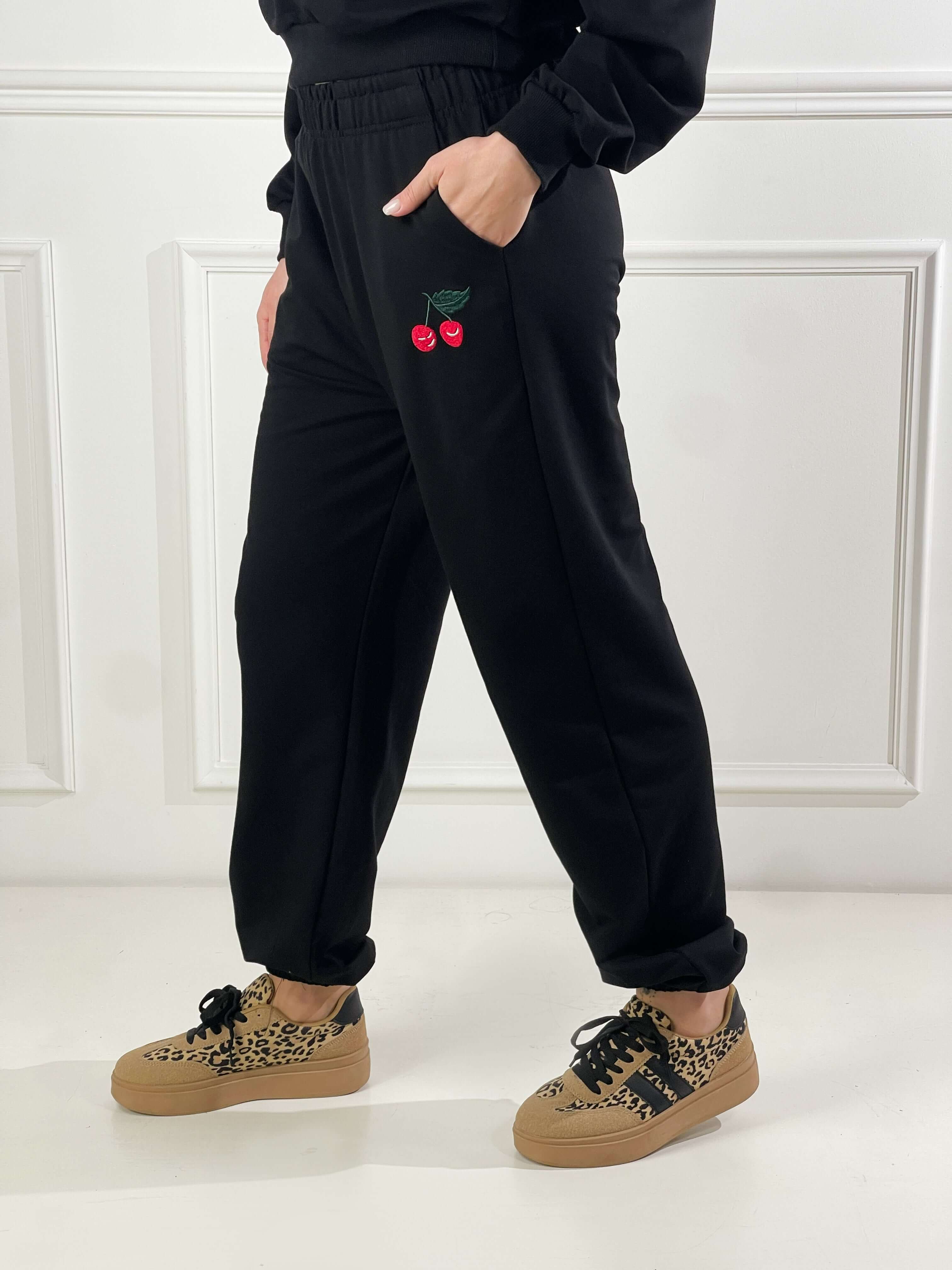 Tuta Cherry|Colore:Nero