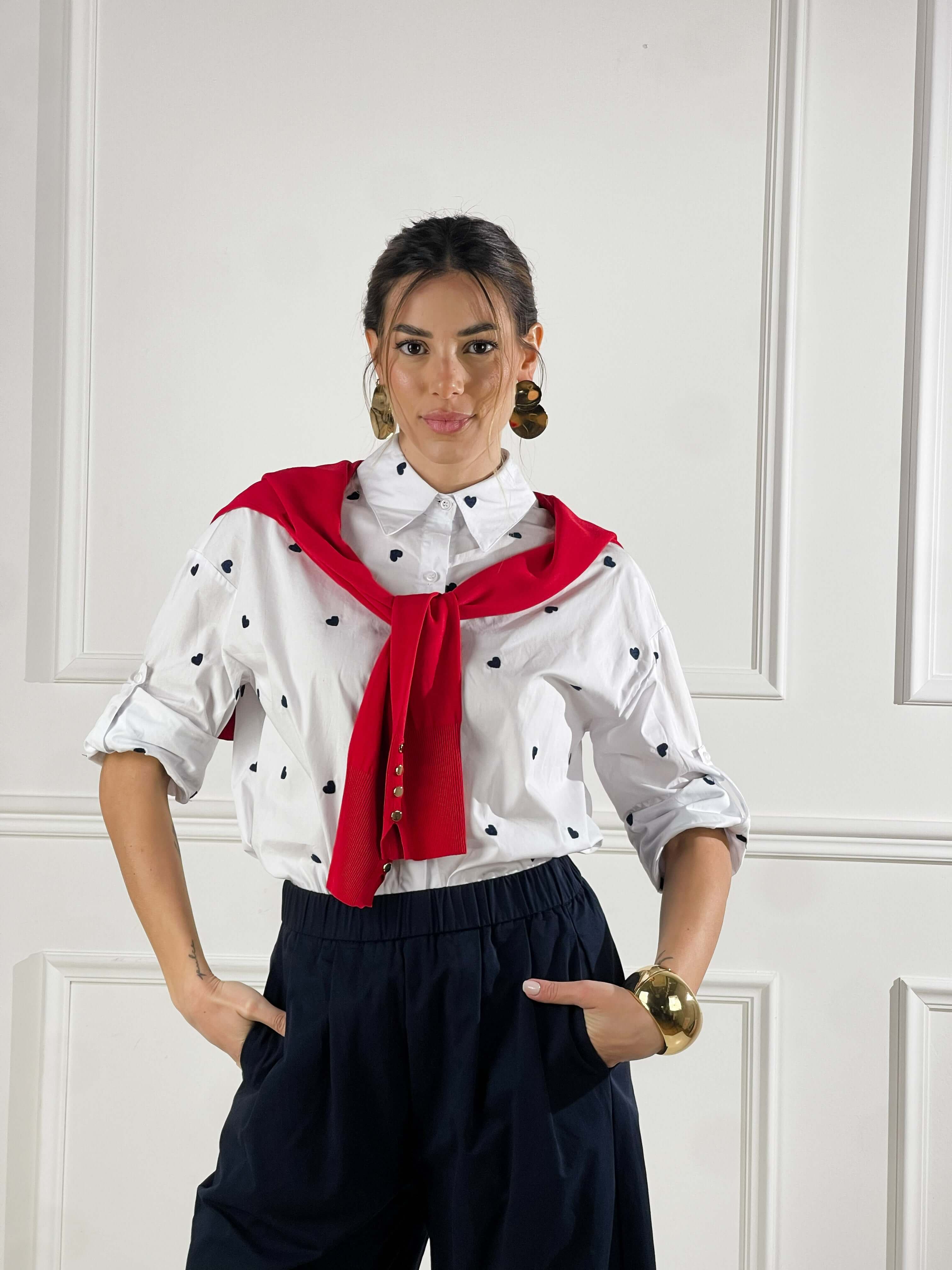 Camicia Vale|Colore:Bianco