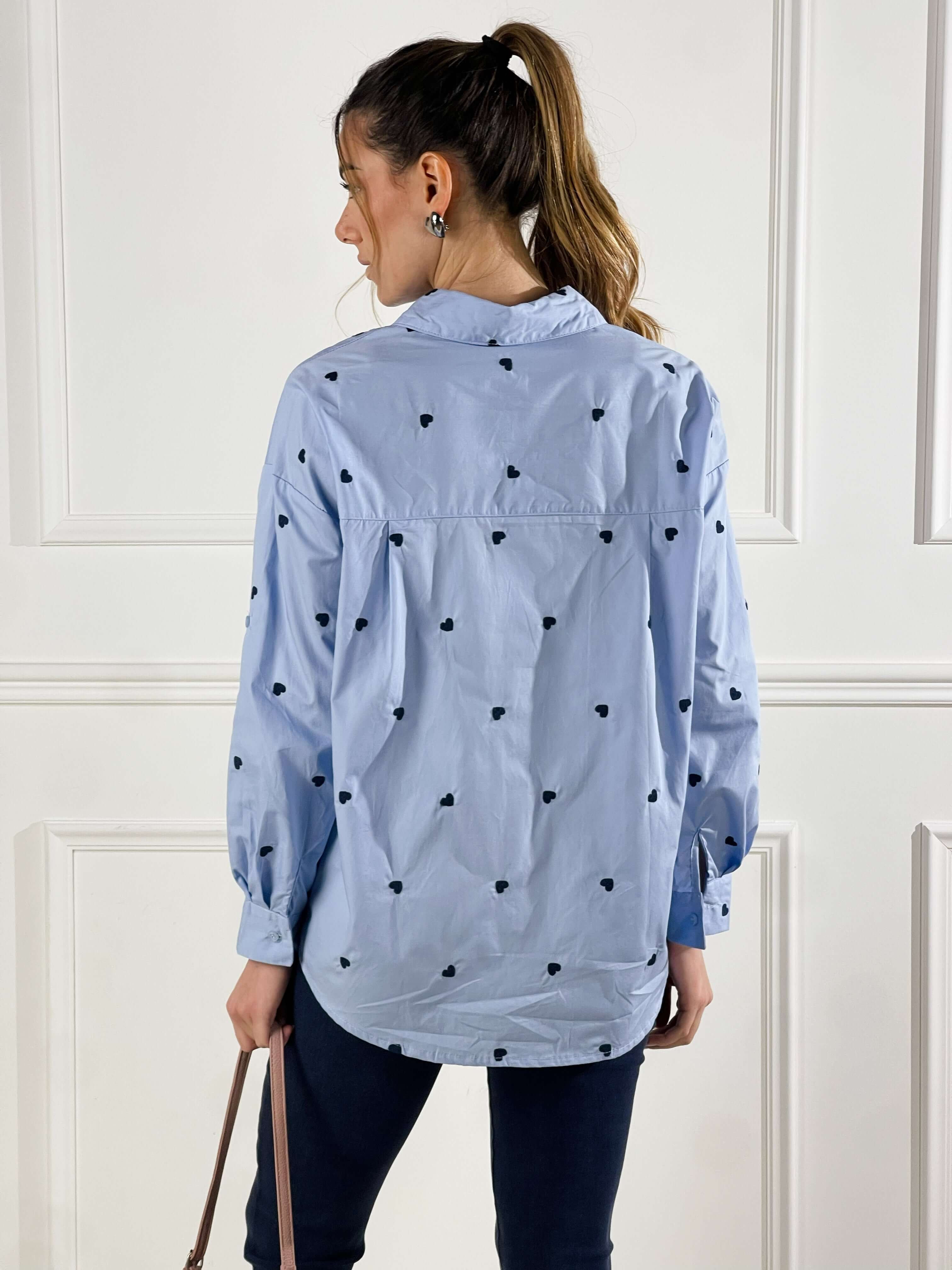 Camicia Vale|Colore:Celeste