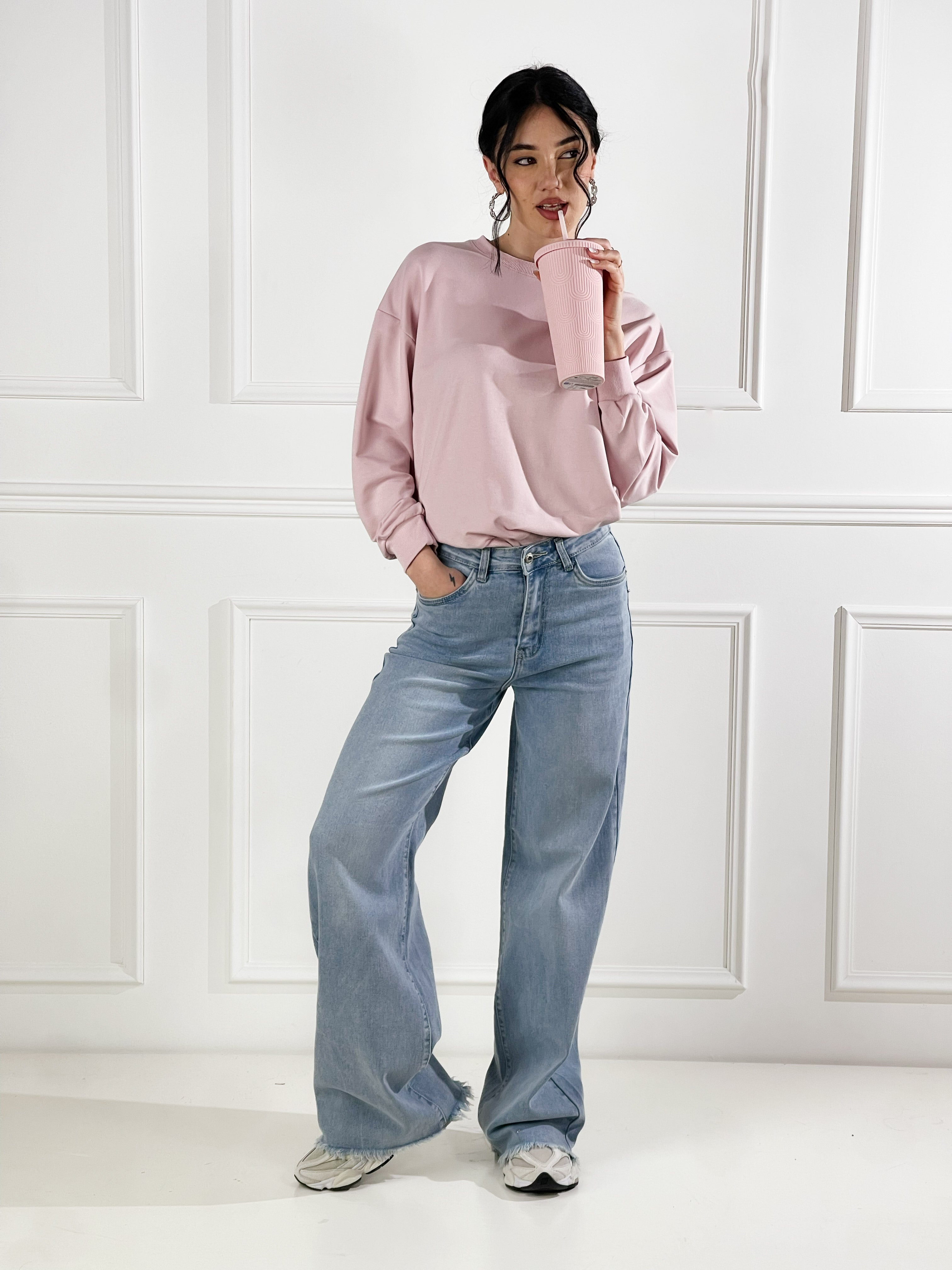 Jeans Loren STRAIGHT|Colore:Blu chiaro