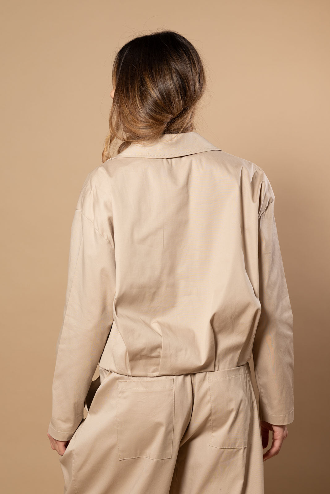 Giacca strutturata|Colore:Beige