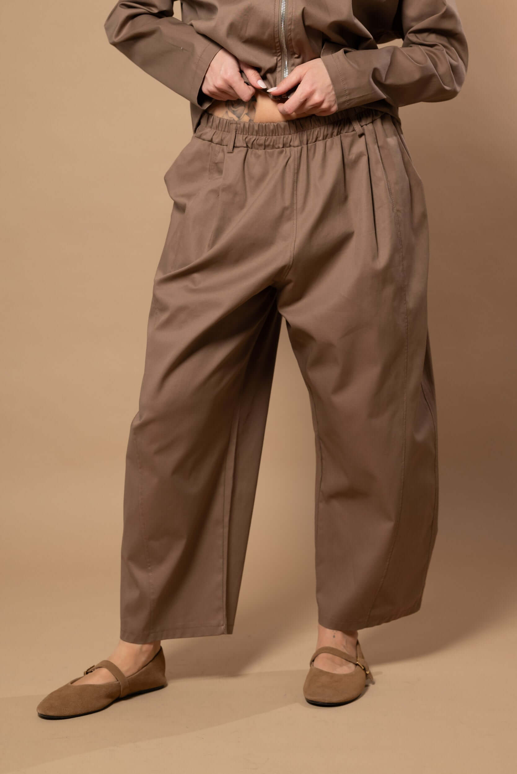 Pantalone ballon|Colore:Cammello